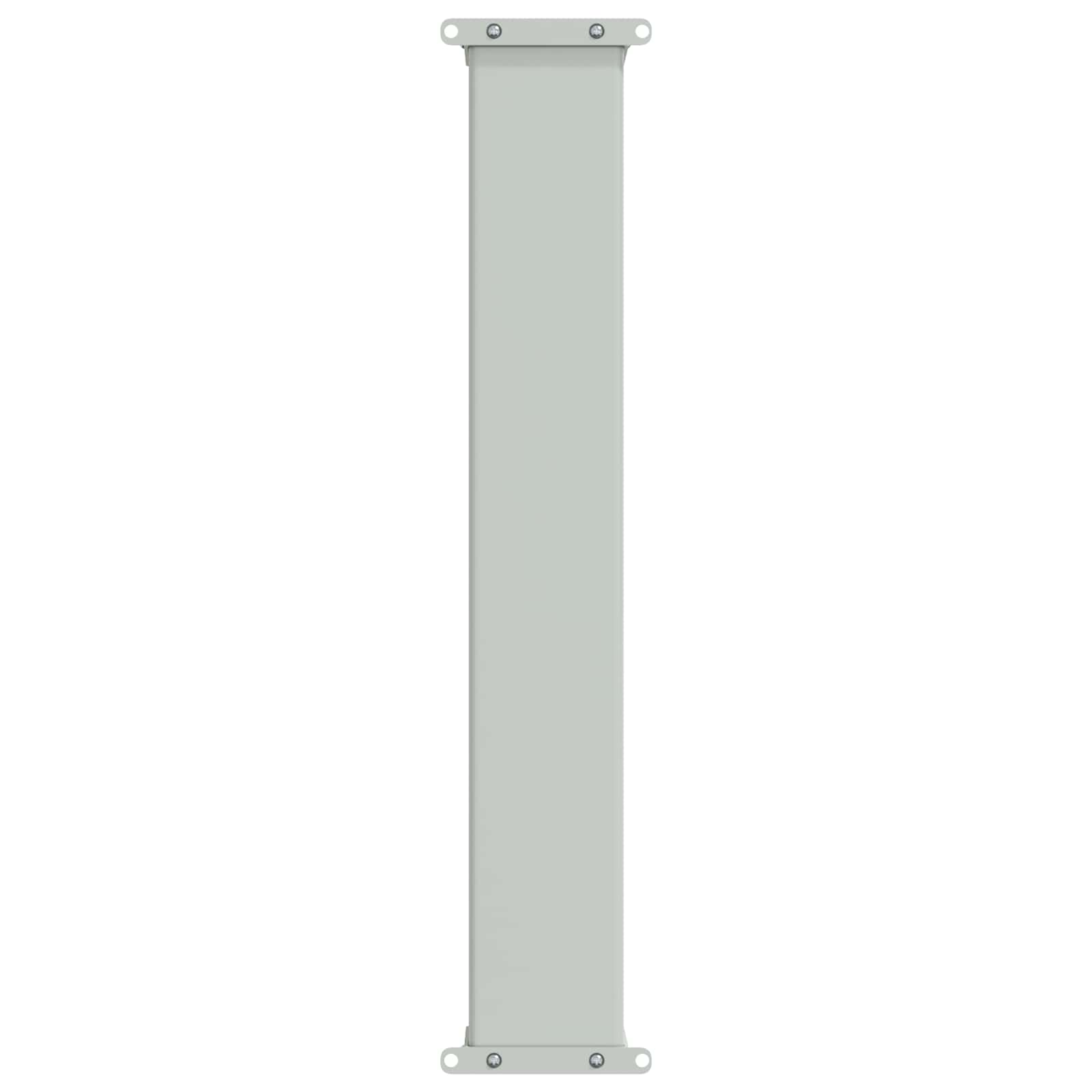 Tenda laterale 80 x 300 cm 100% poliestere ferro acciaio