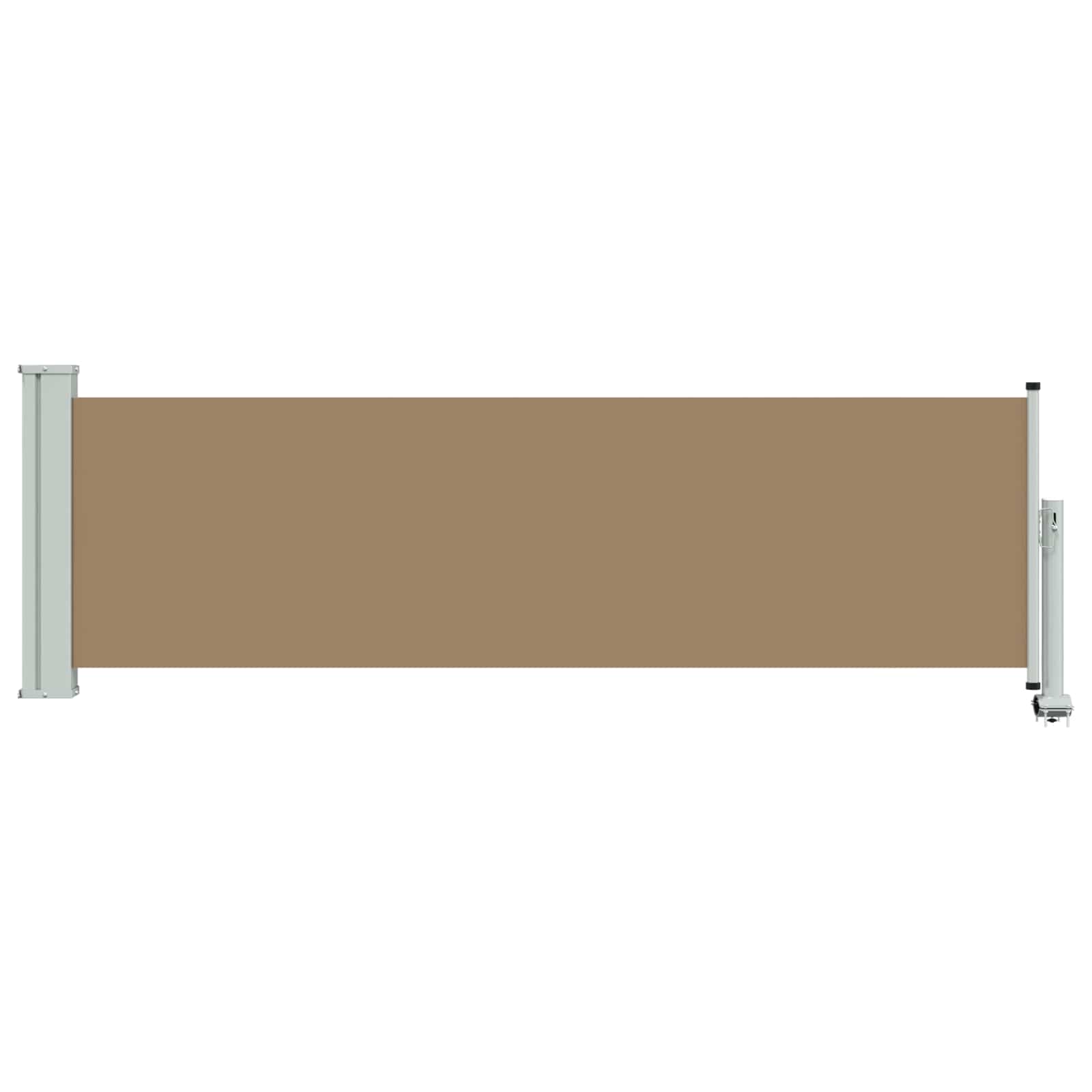 Tenda laterale 80 x 300 cm 100% poliestere ferro acciaio