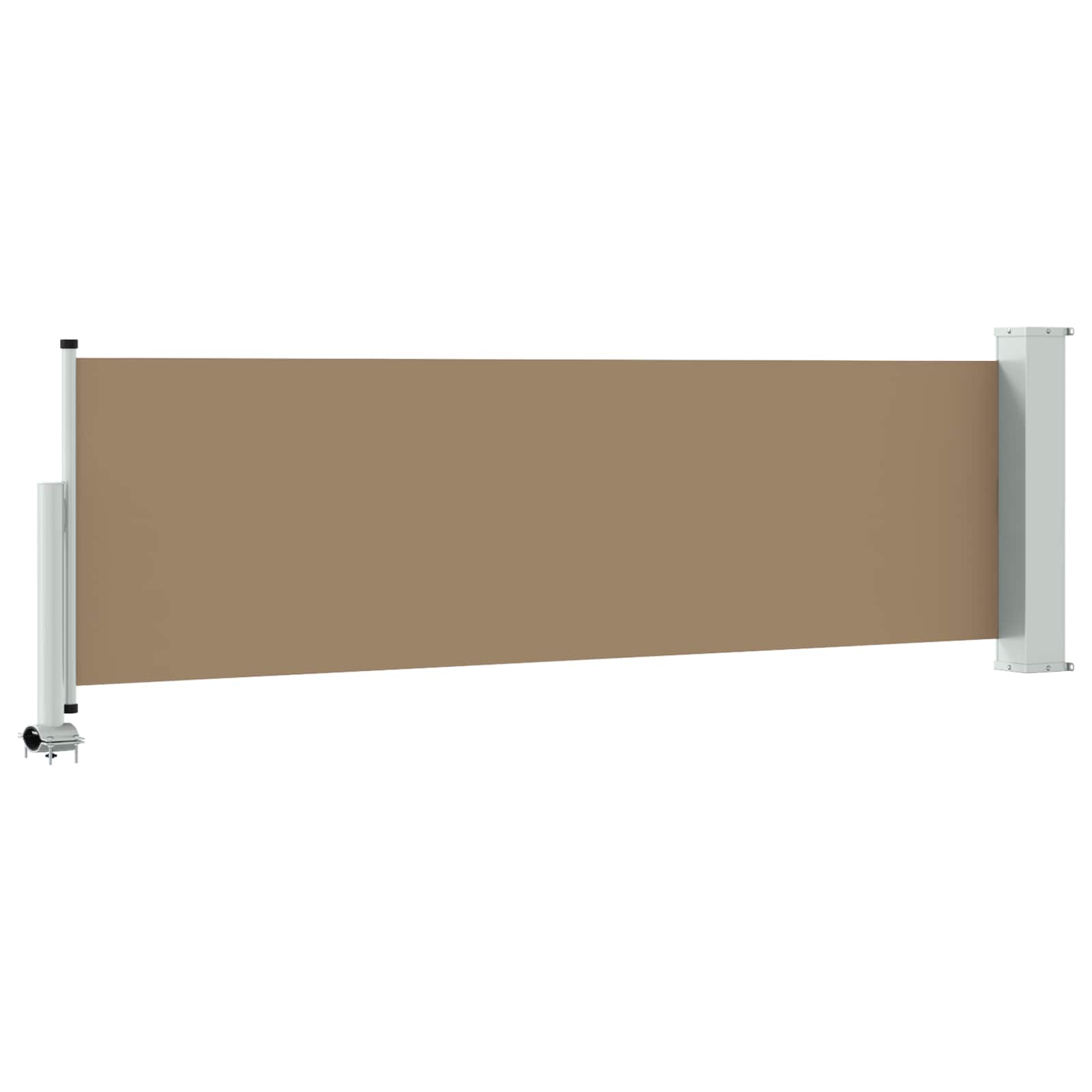 Tenda laterale 80 x 300 cm 100% poliestere ferro acciaio