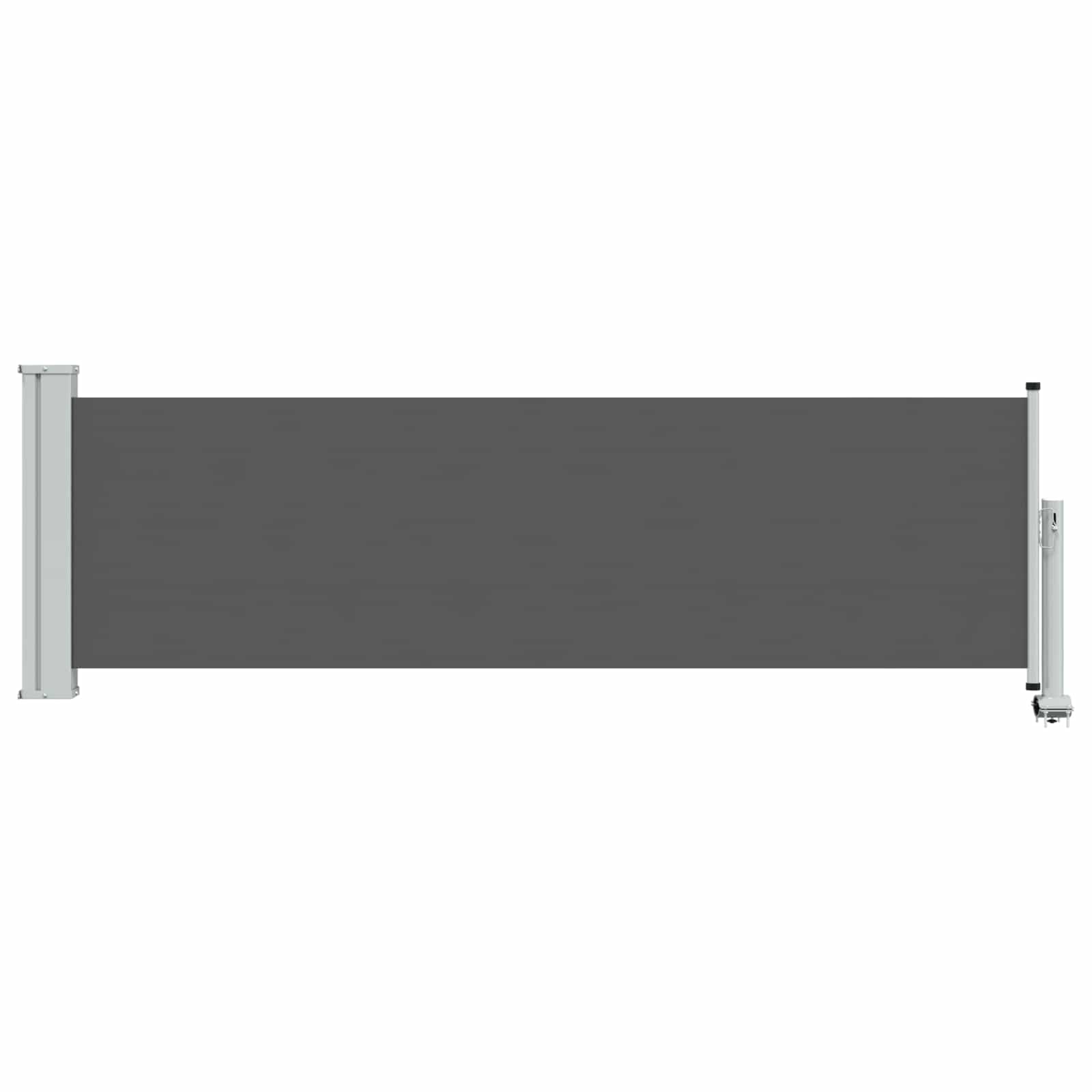 Tenda laterale 80 x 300 cm 100% poliestere ferro acciaio
