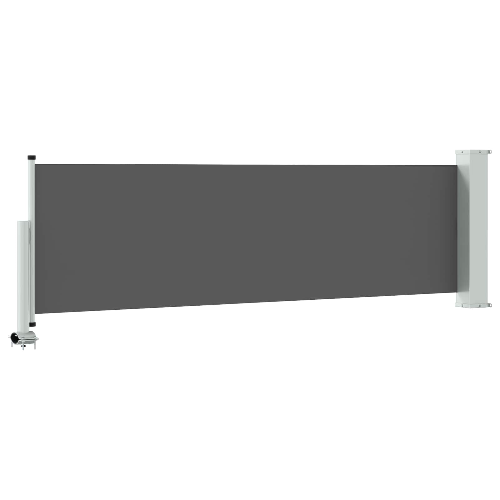 Tenda laterale 80 x 300 cm 100% poliestere ferro acciaio