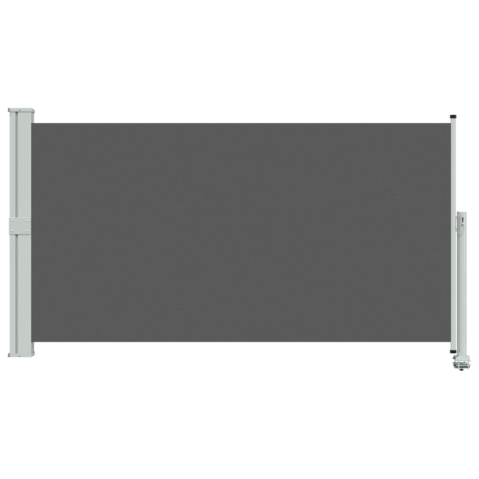 Tenda laterale 140 x 300 cm 100% poliestere ferro acciaio