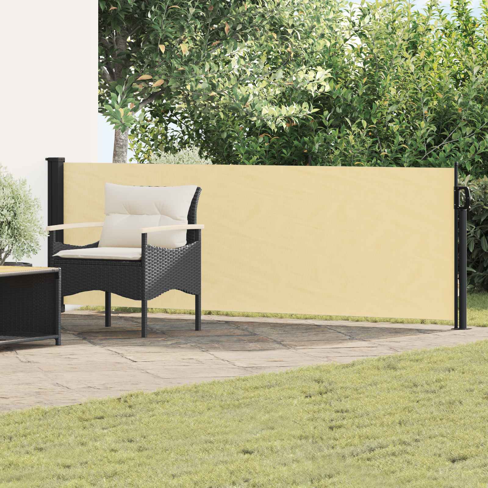 Tenda laterale retrattile 300 x 100 cm Poliestere Rettangolare