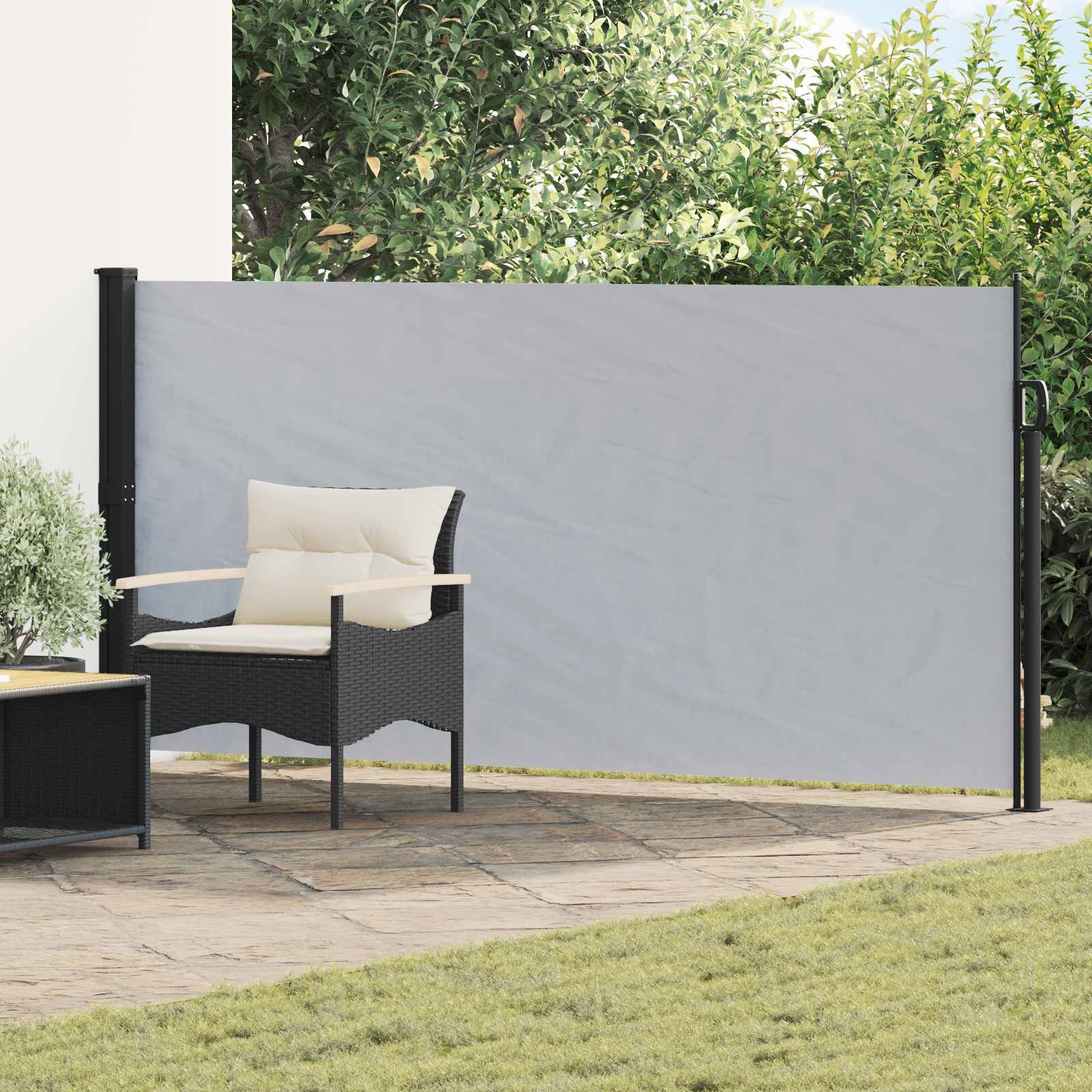 Tenda laterale retrattile 300 x 170 cm Poliestere Rettangolare