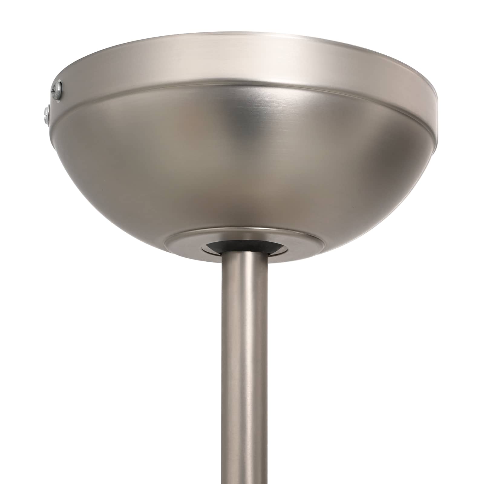 Ventilatore da soffitto con luce e telecomando Ø 110 cm Bianco