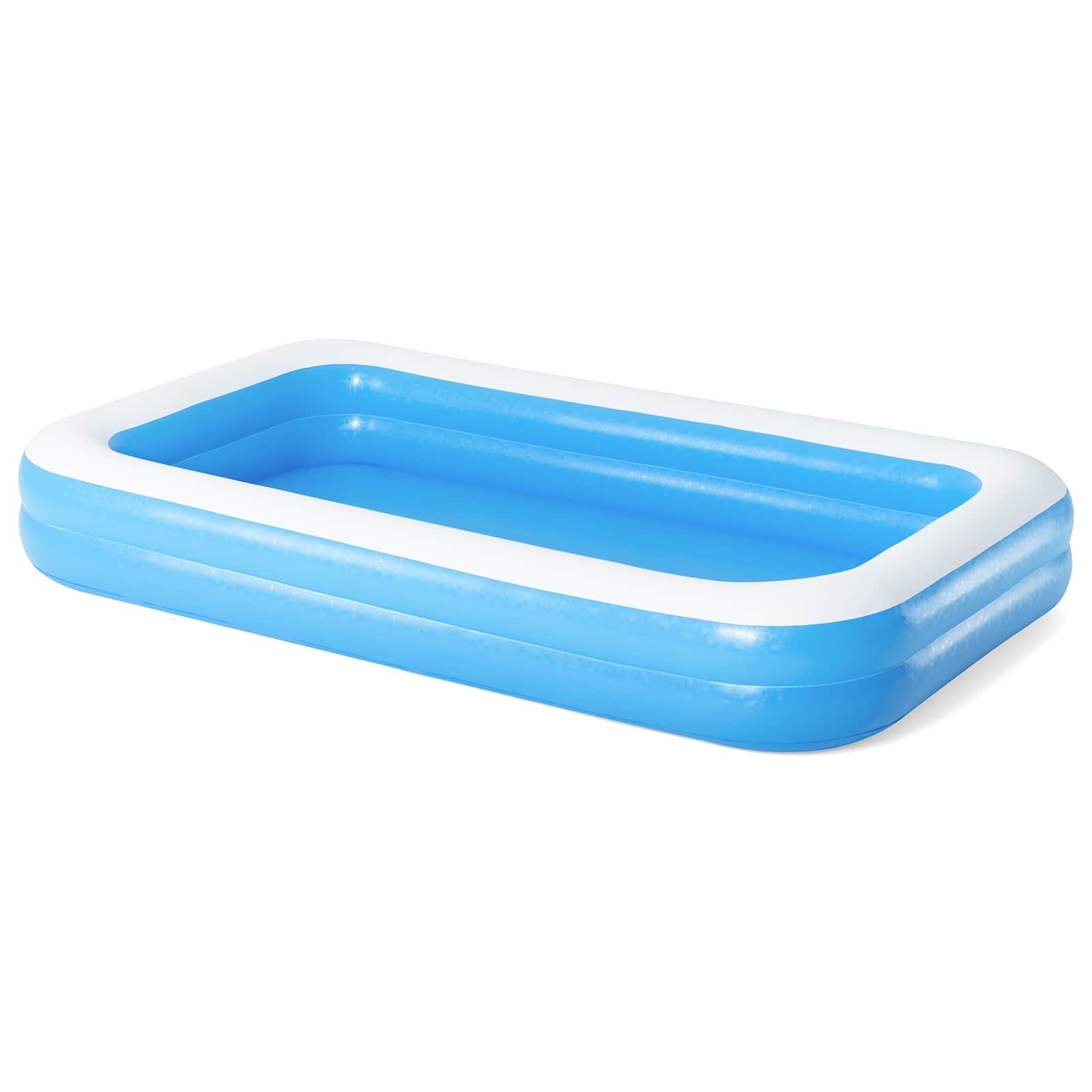 Bestway Piscina Gonfiabile 305 x 183 x 46 cm Rettangolare per Blu