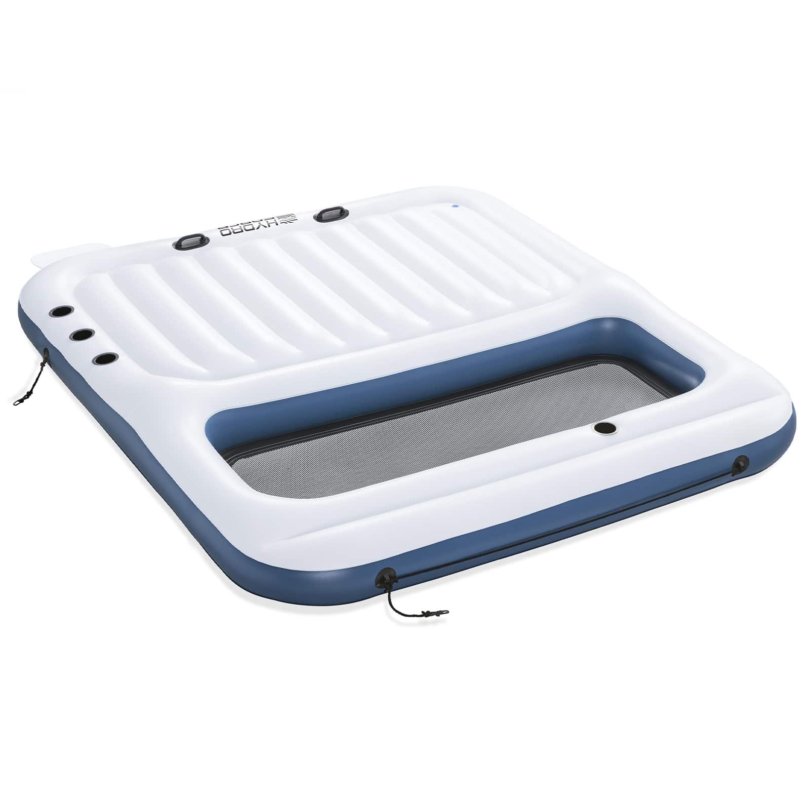 Bestway Isola galleggiante Hydro-Force 2 pz PVC Bianco e Blu