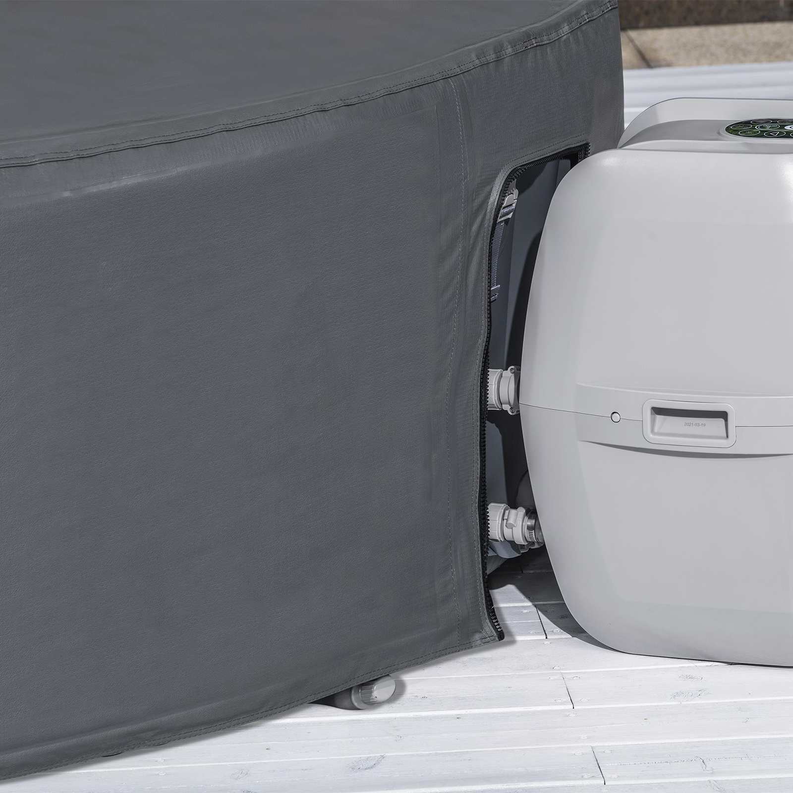 Bestway Copertura PVC e POM Grigio