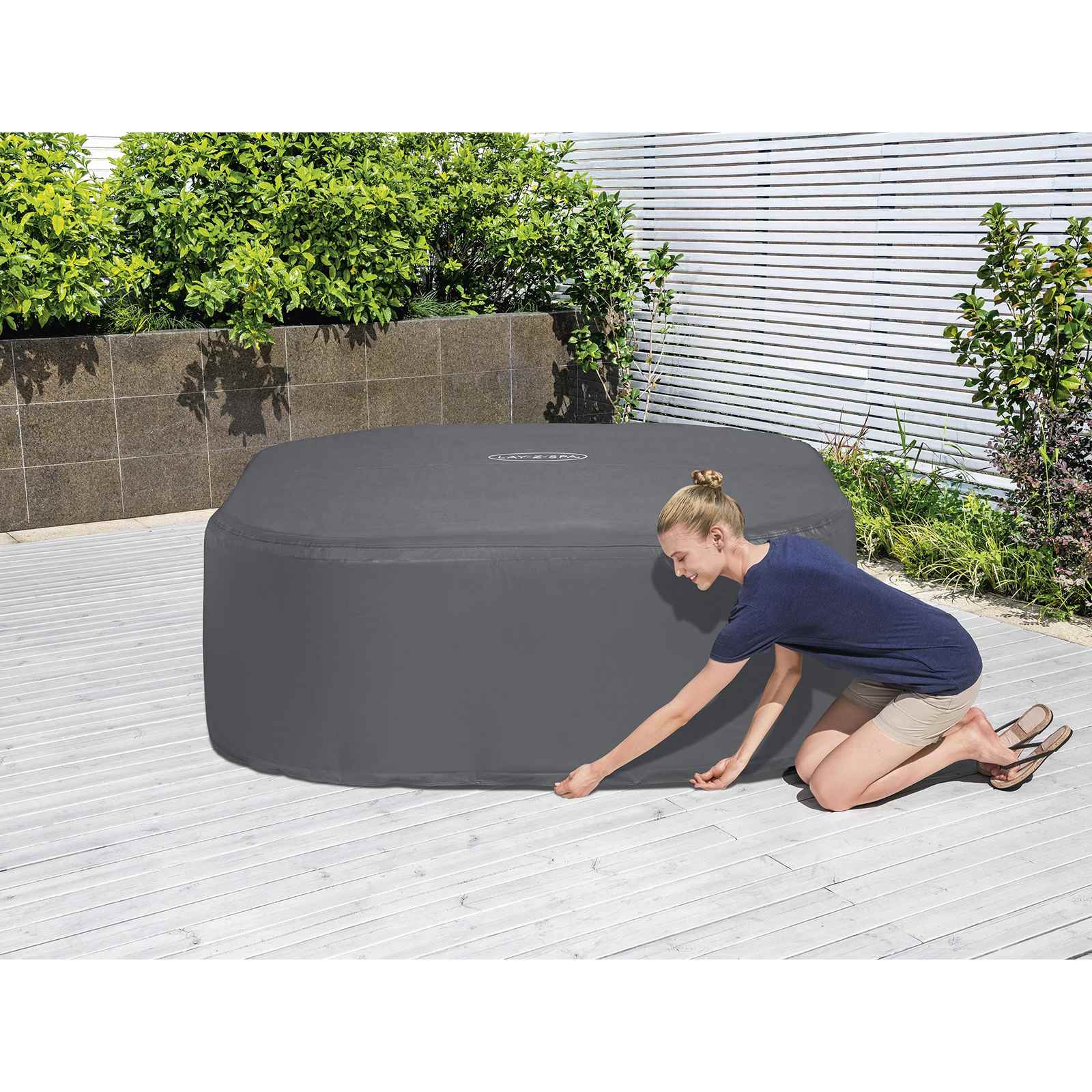 Bestway Copertura PVC e POM Grigio