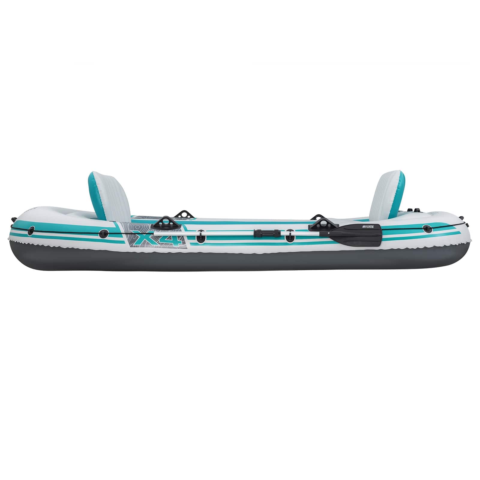 Bestway Gommone gonfiabile Grigio e Bianco 3,15 x 1,65 m PVC