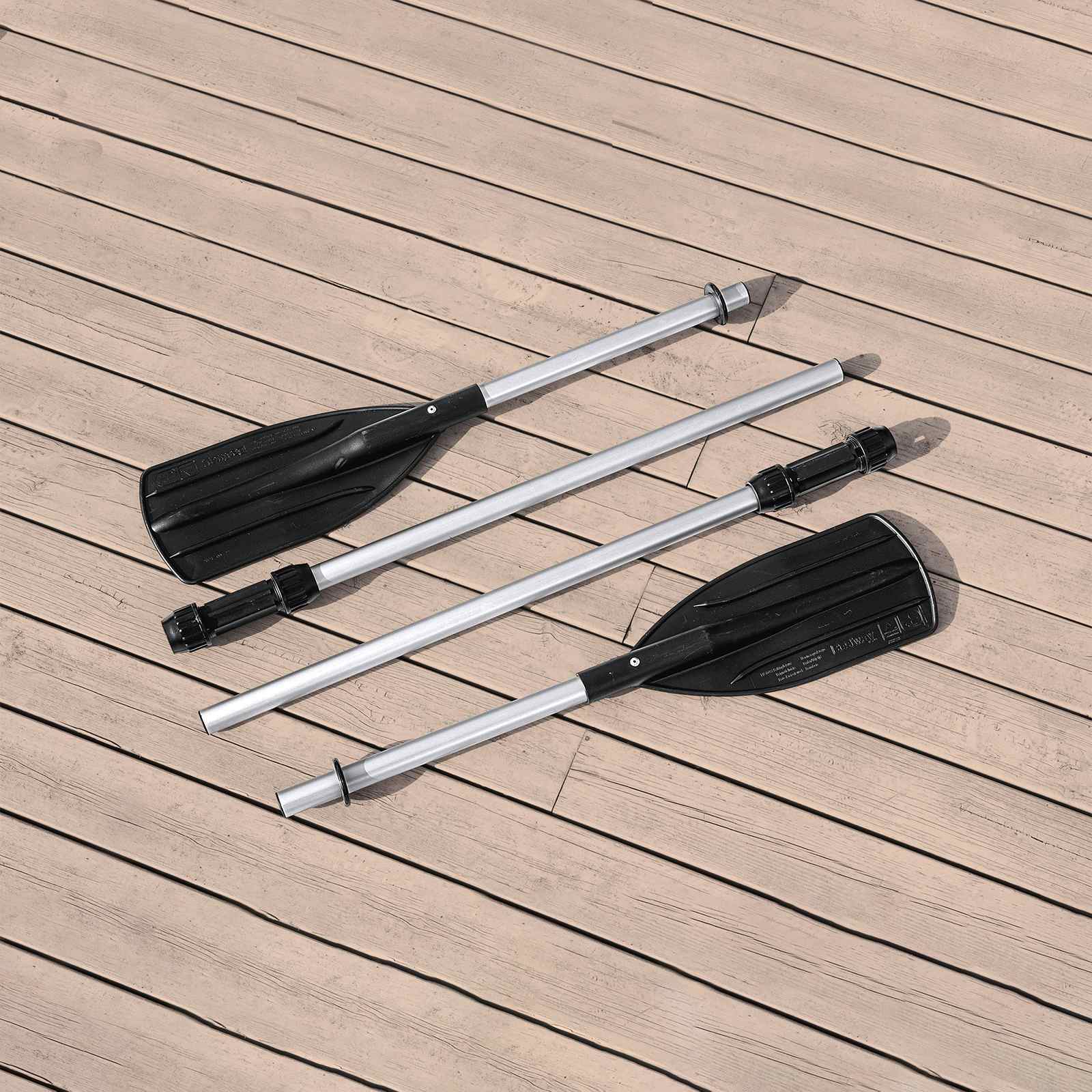 Bestway Gommone gonfiabile Grigio e Bianco 3,64 x 1,66 m PVC
