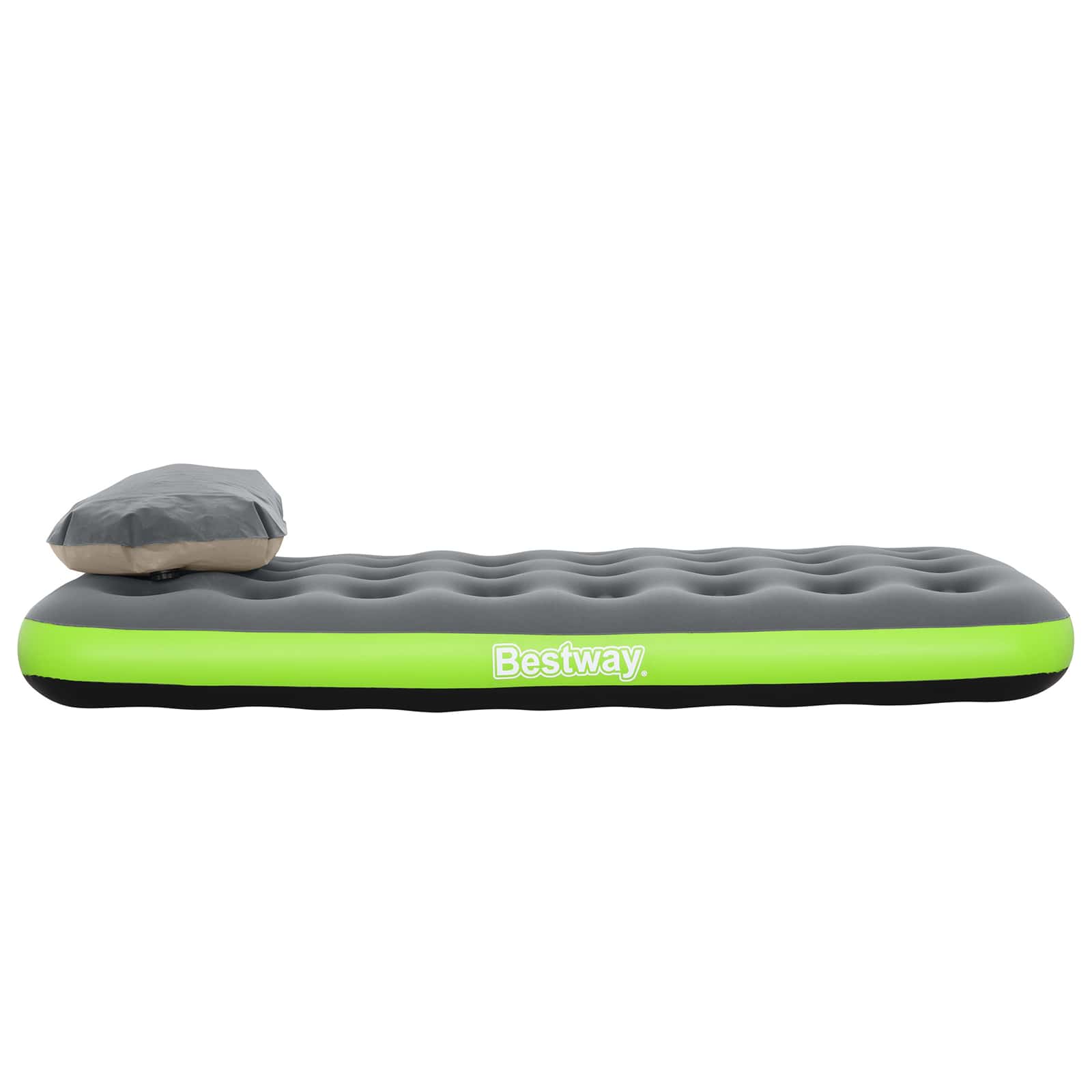 Bestway Materasso ad Aria 1 persona 188 x 99 x 22 cm Grigio e Verde