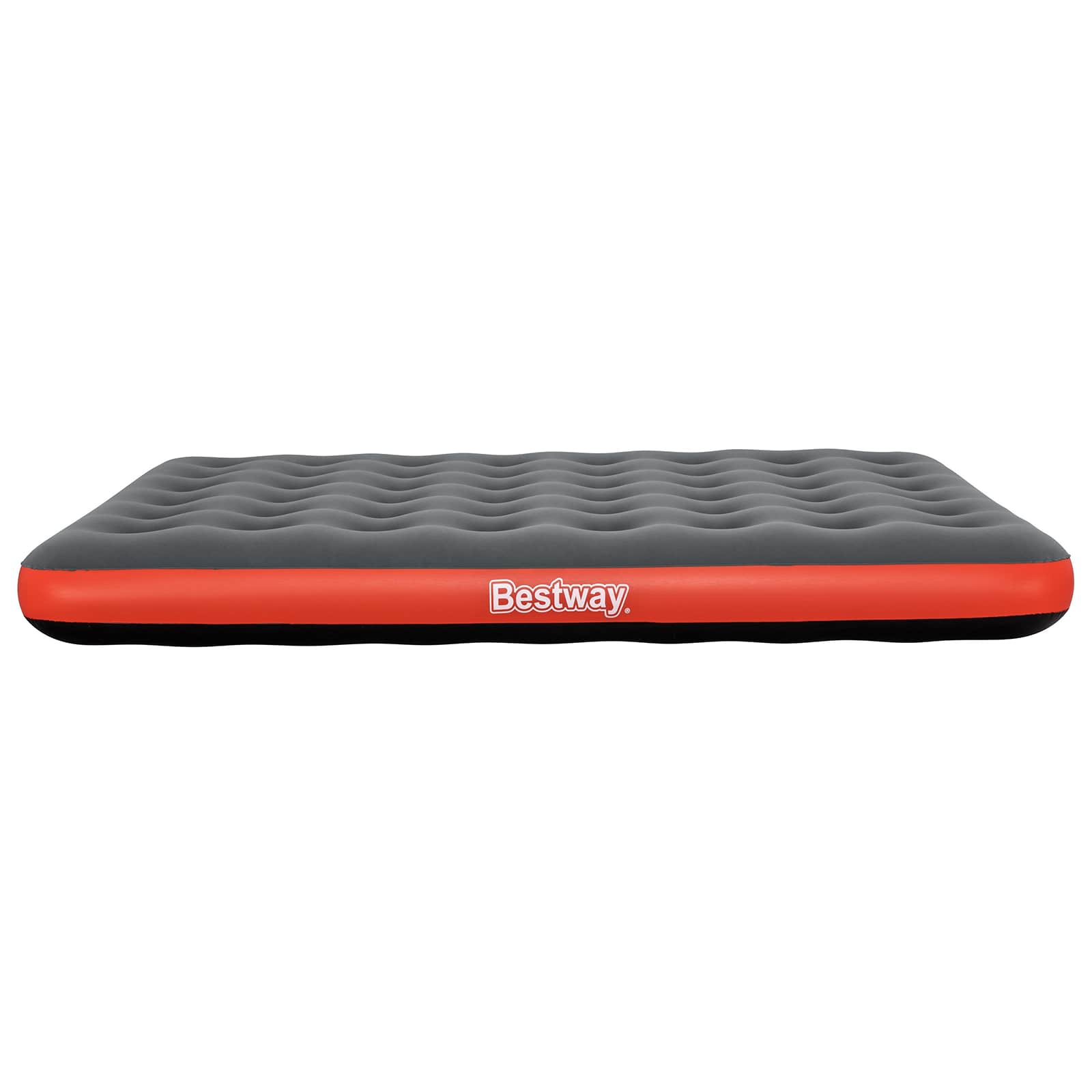 Bestway Materasso ad Aria 2 persona 203 x 152 x 22 cm Grigio e Rosso