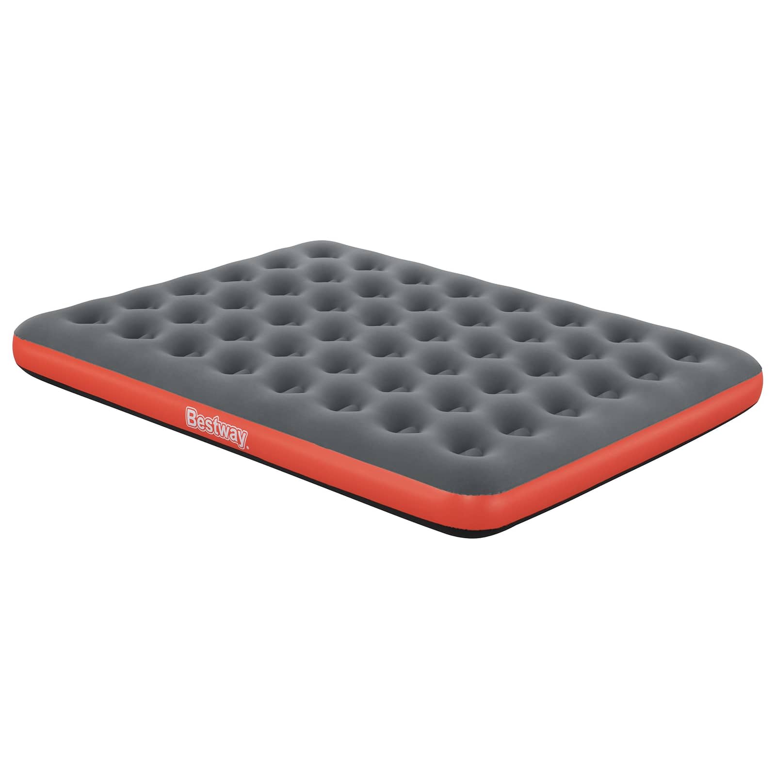 Bestway Materasso ad Aria 2 persona 203 x 152 x 22 cm Grigio e Rosso