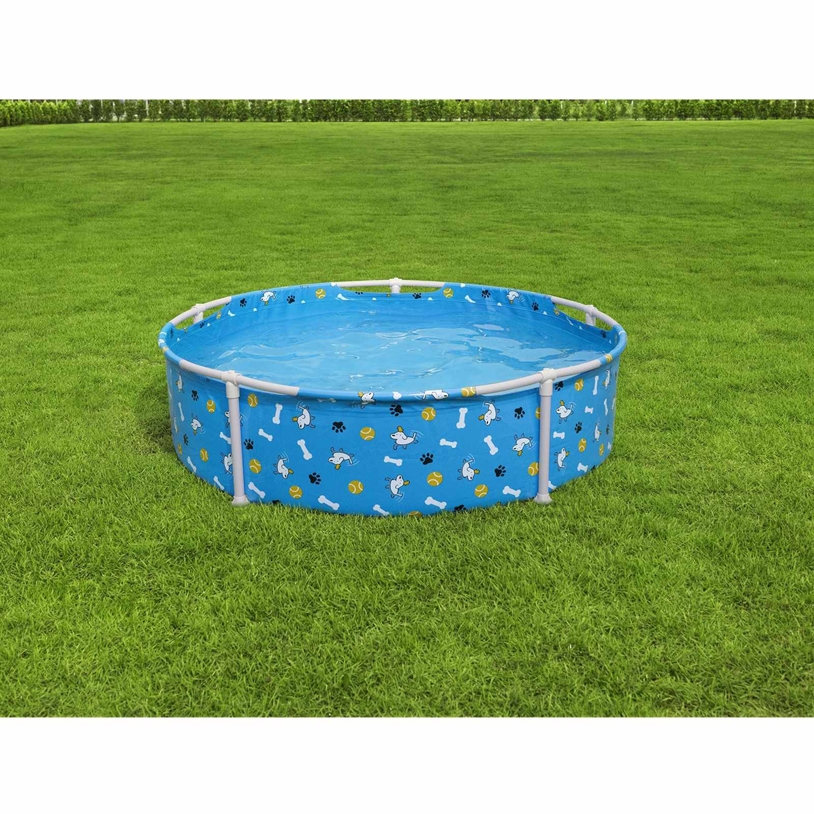 Bestway Piscina per giochi per animali domestici sopraelevata Rotondo