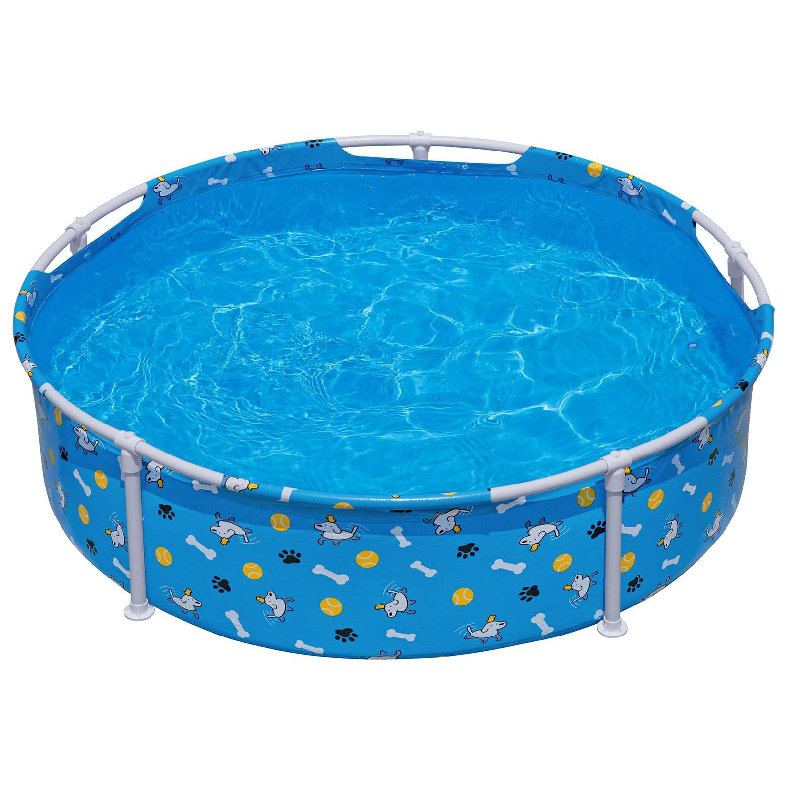 Bestway Piscina per giochi per animali domestici sopraelevata Rotondo