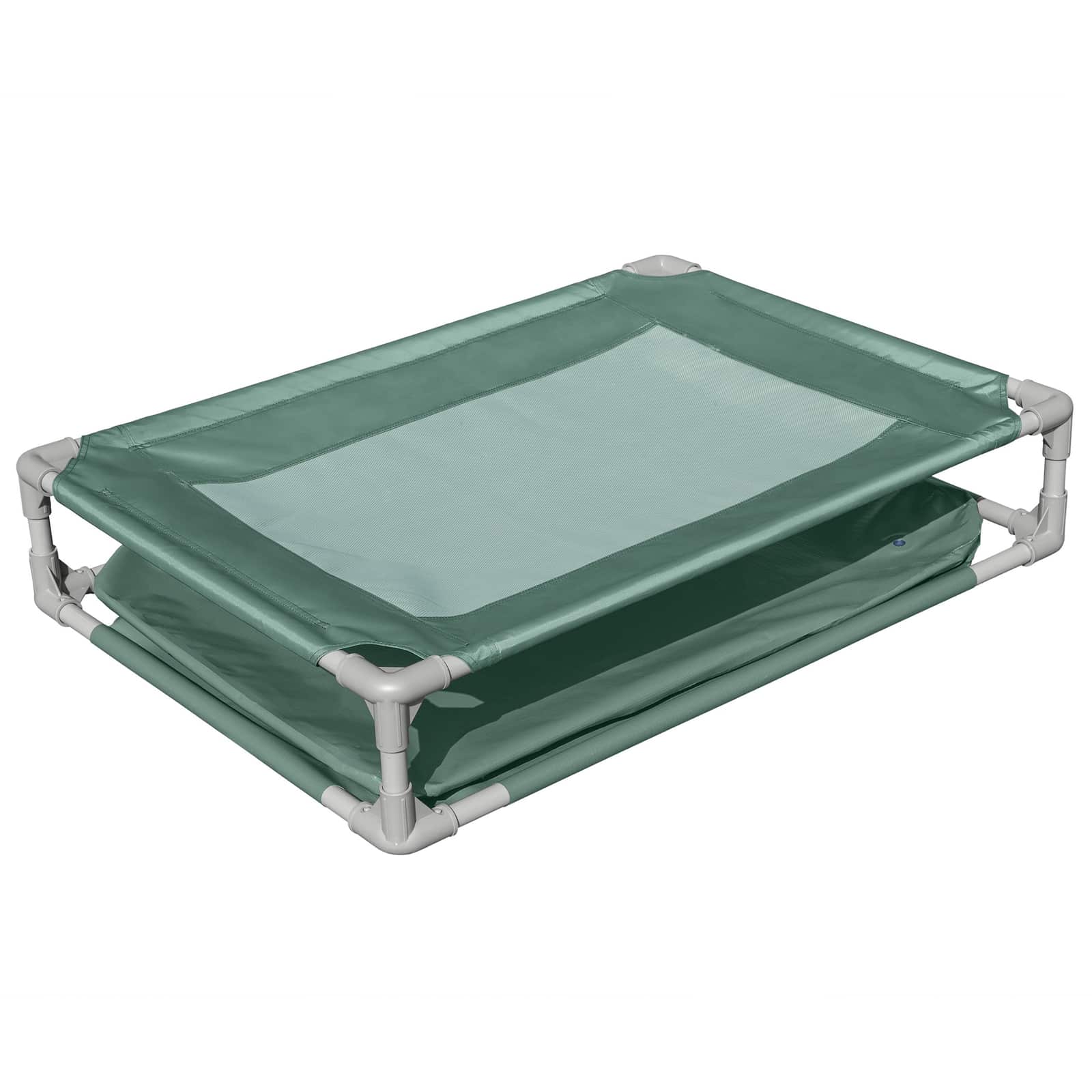 Bestway Piscina per giochi per animali domestici sopraelevata Verde