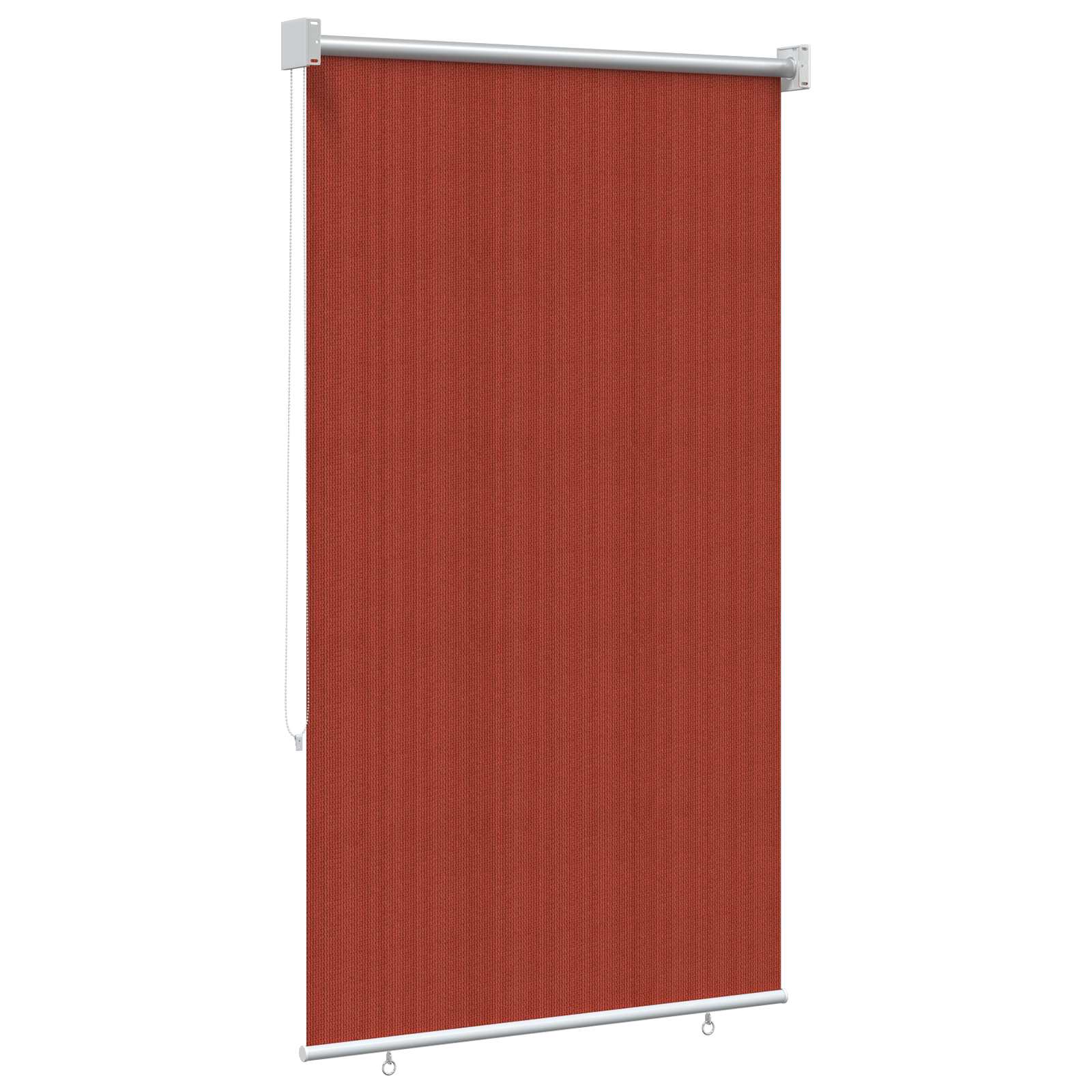 Tenda a Rullo Esterno Blocco UV 90% Terracotta 80 x 140 cm HDPE