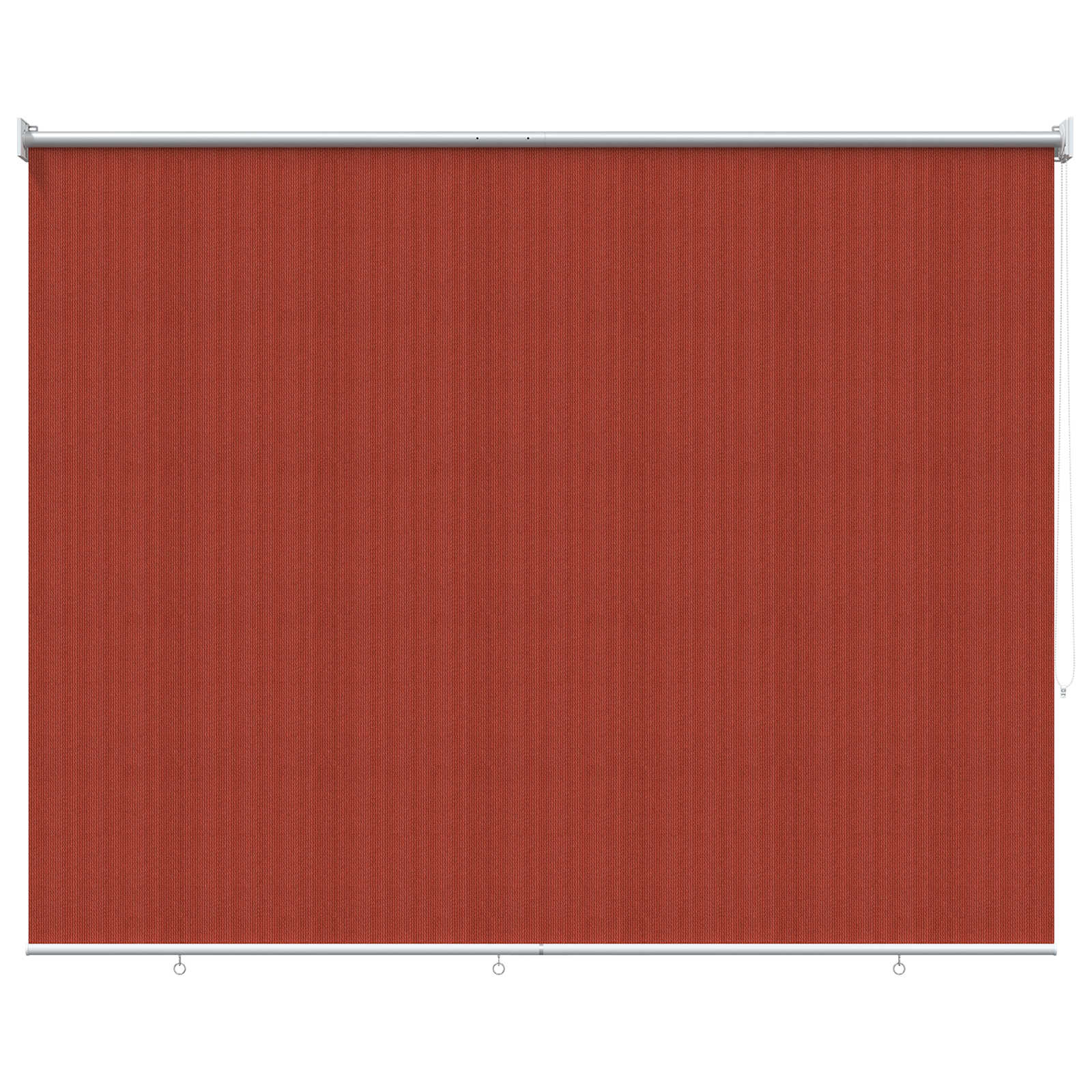 Tenda a Rullo Esterno Blocco UV 90% Terracotta 180 x 140 cm
