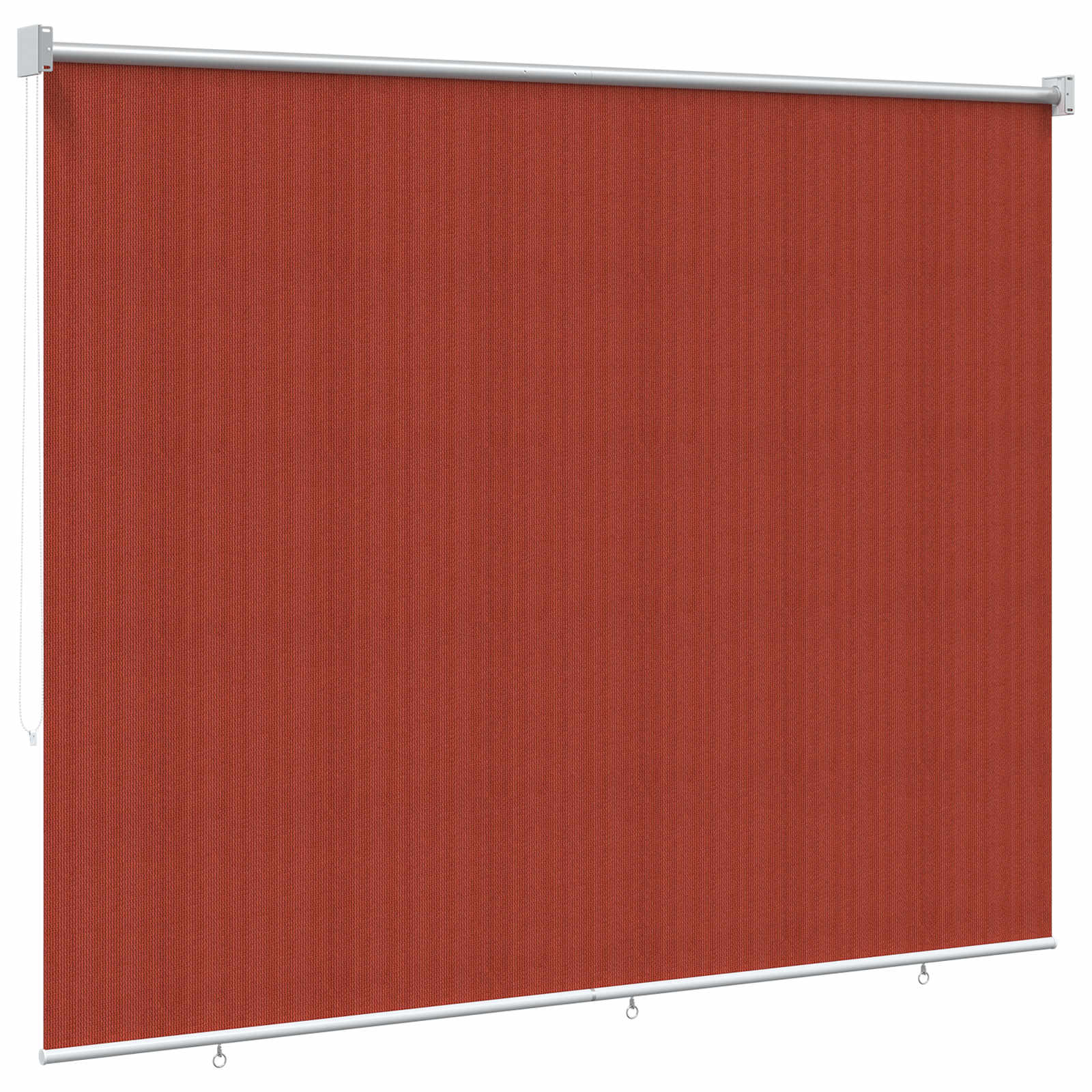 Tenda a Rullo Esterno Blocco UV 90% Terracotta 180 x 140 cm