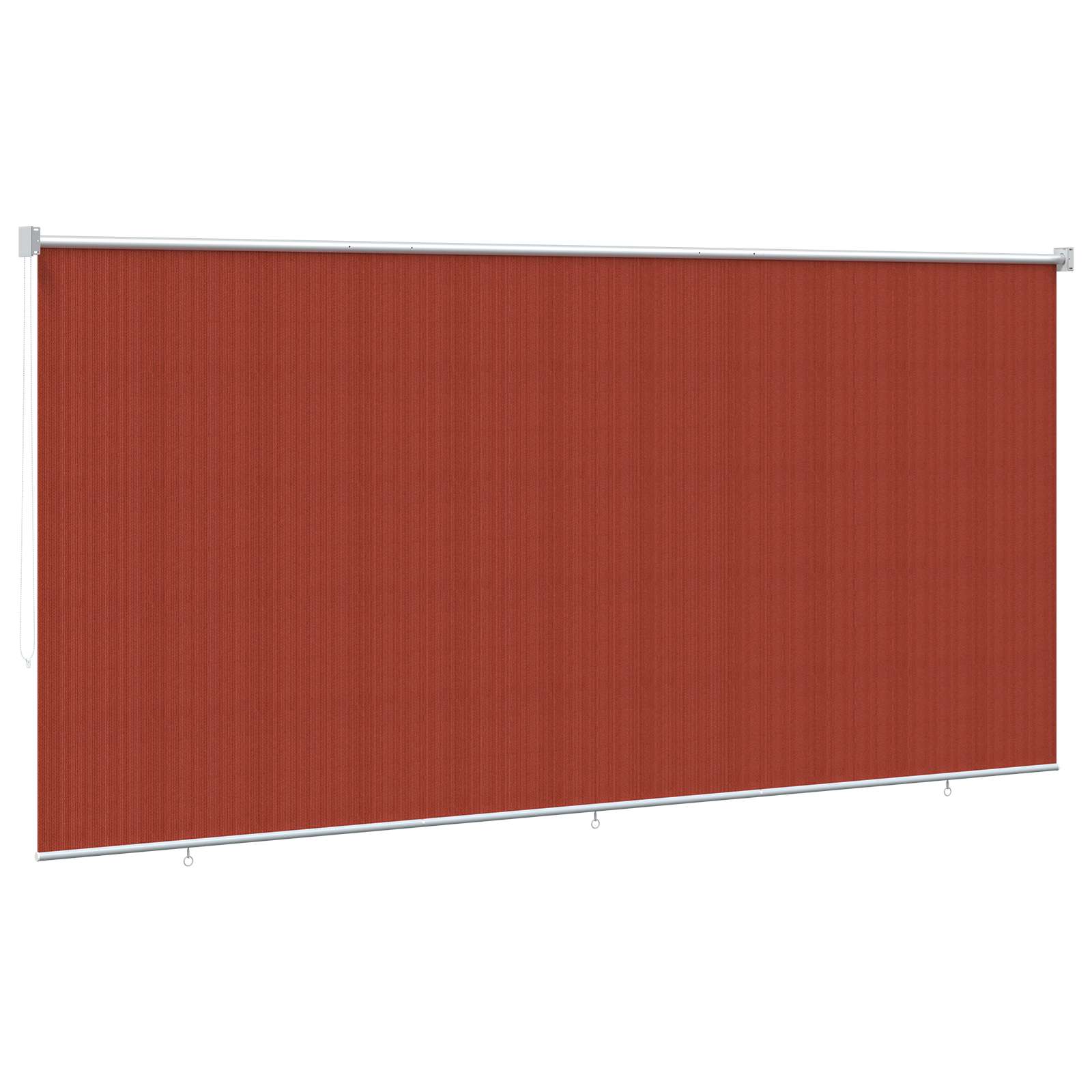 Tenda a Rullo Esterno Blocco UV 90% Terracotta 240 x 140 cm