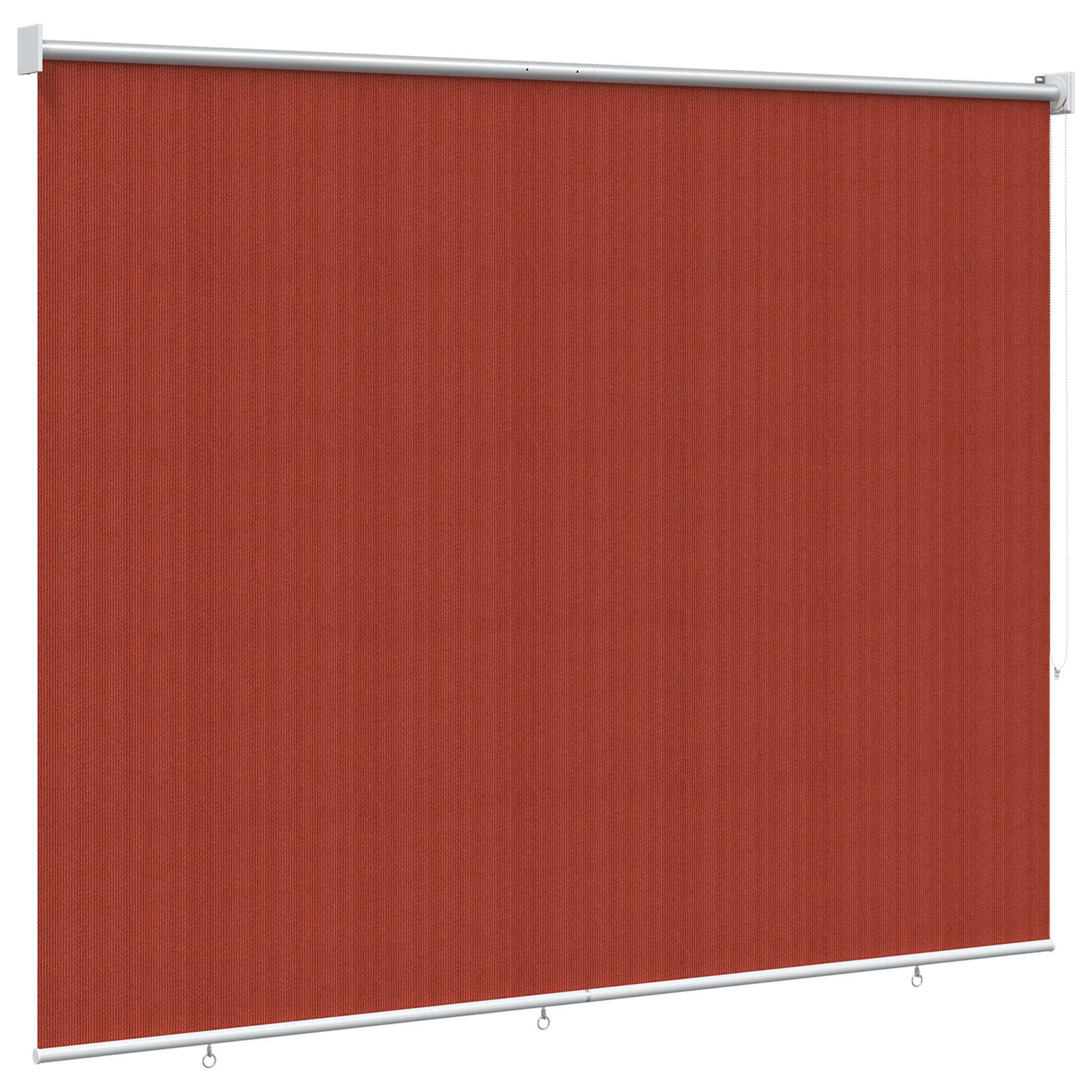 Tenda a Rullo Esterno Blocco UV 90% Terracotta 160 x 230 cm