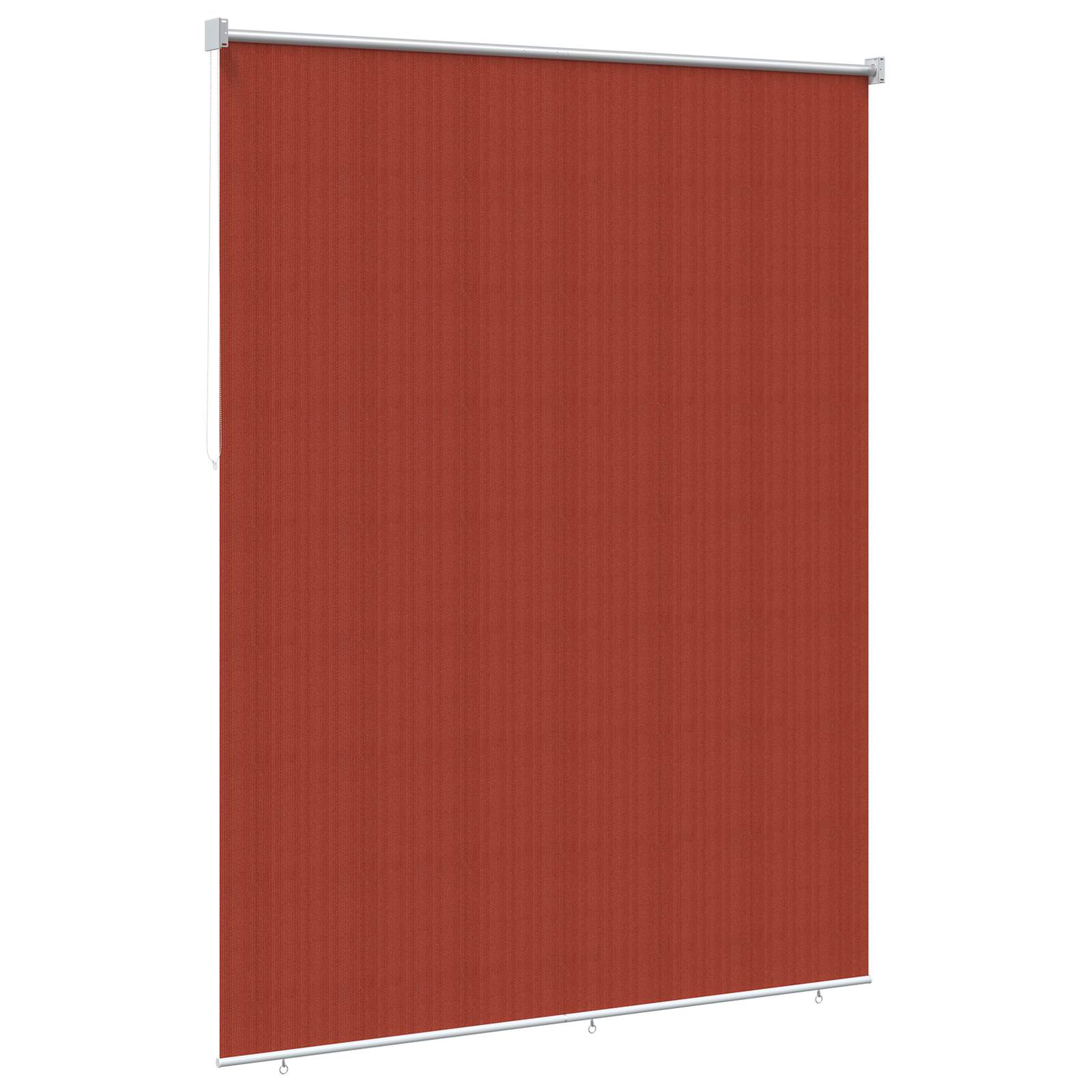 Tenda a Rullo Esterno Blocco UV 90% Terracotta 180 x 230 cm