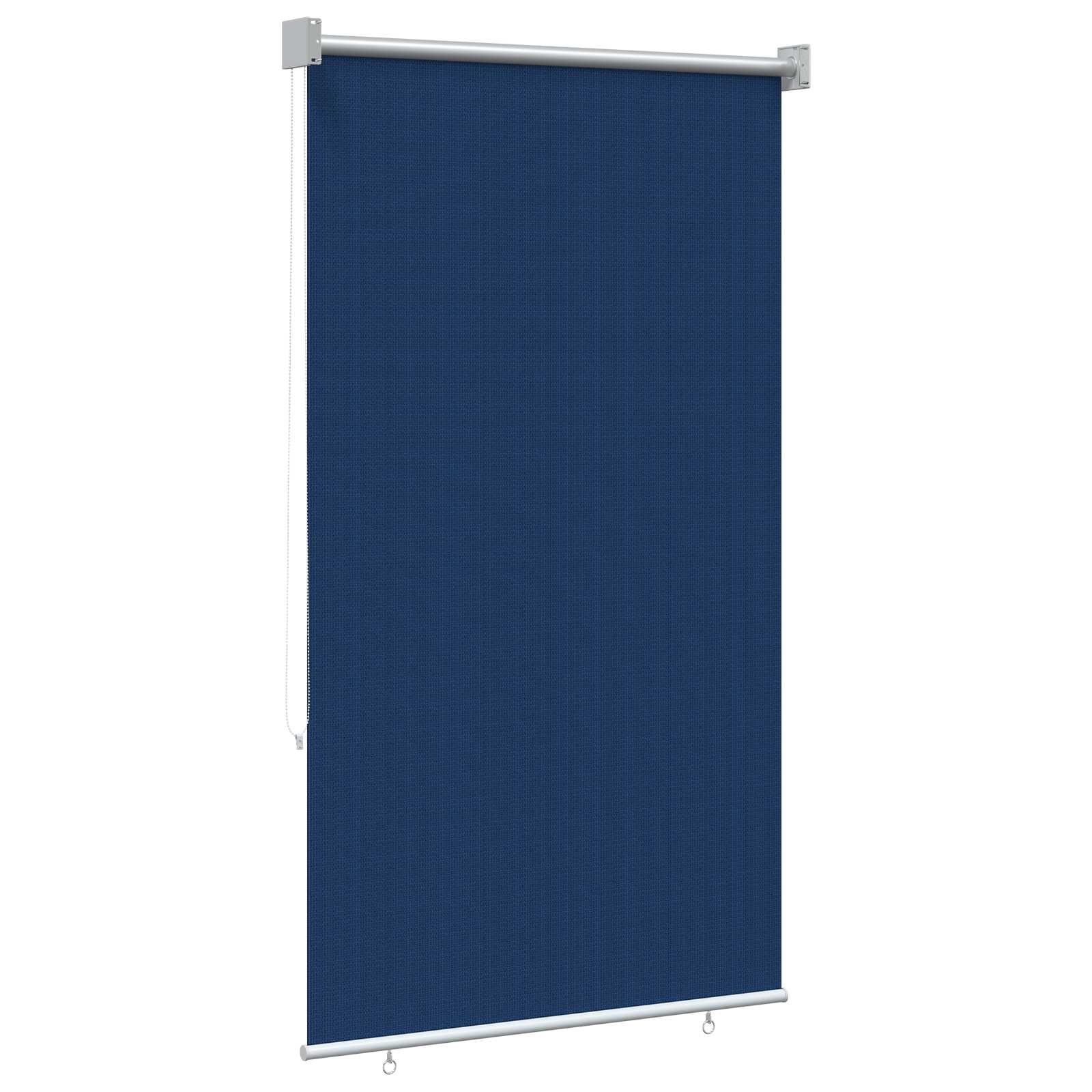 Tenda a Rullo Esterno Blocco UV 90% Blu 80 x 140 cm HDPE