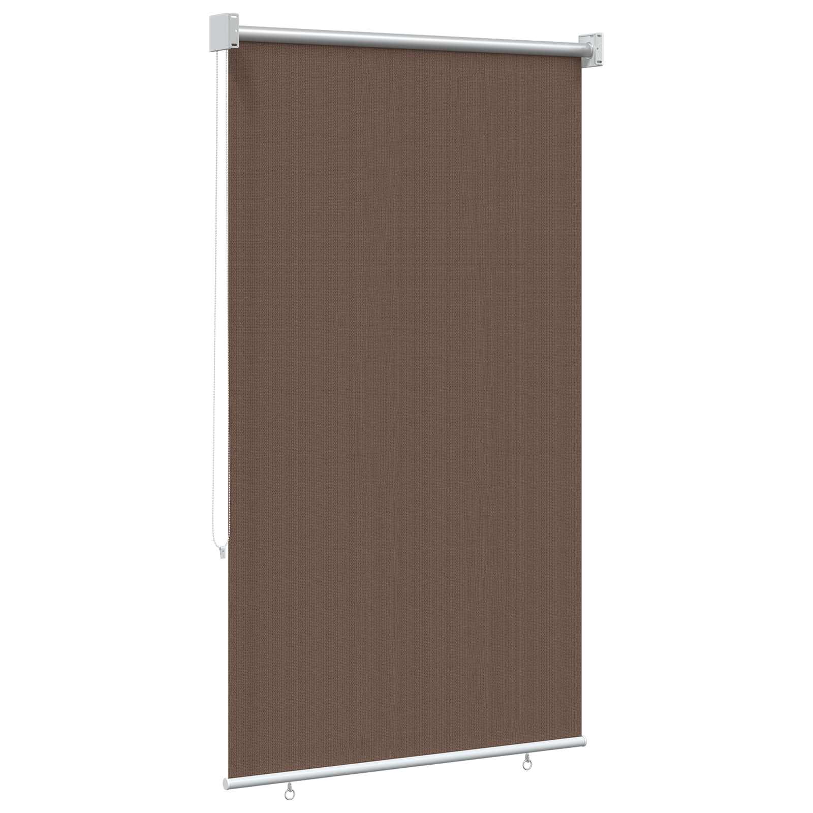 Tenda a Rullo Esterno Blocco UV 90% Tortora 60 x 140 cm HDPE