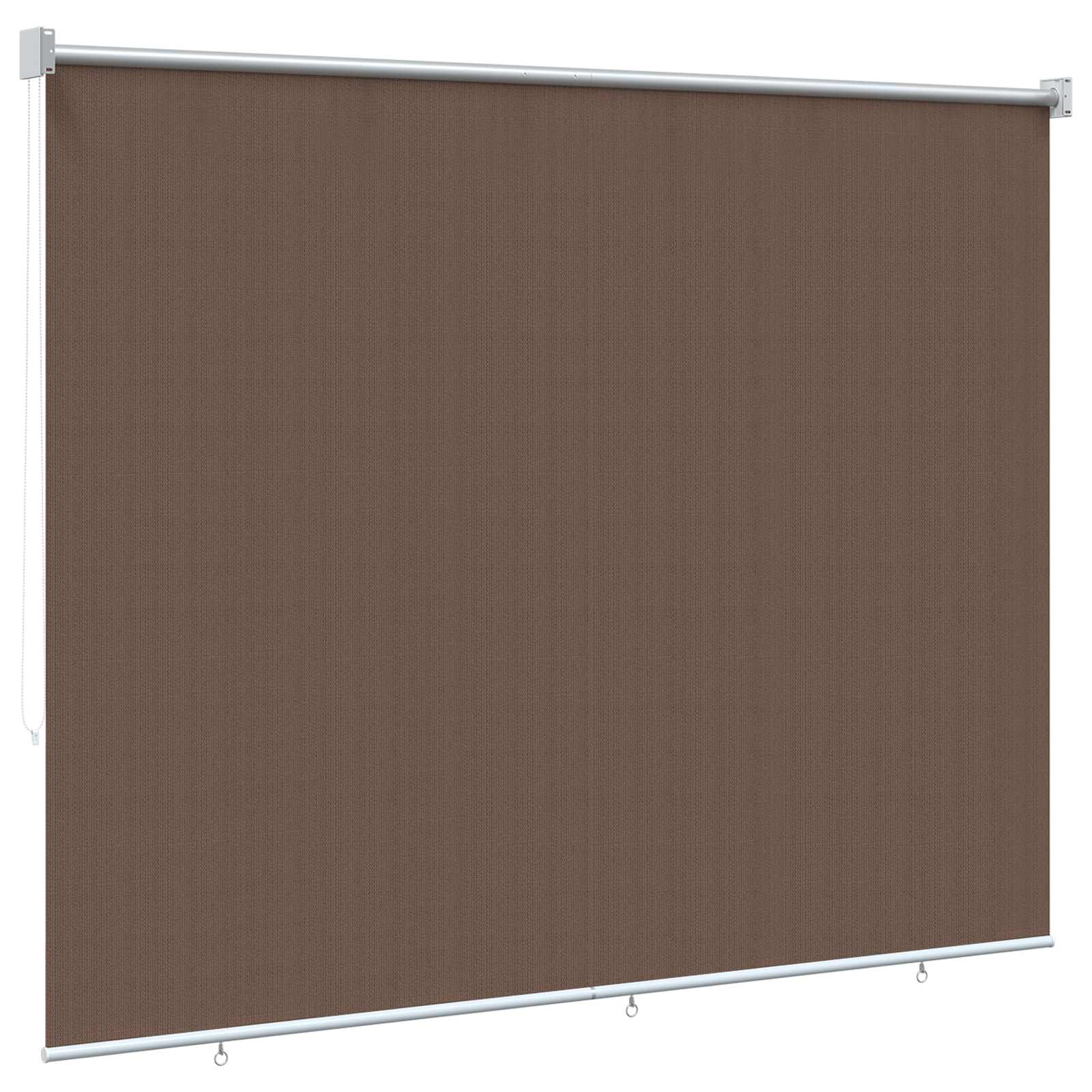 Tenda a Rullo Esterno Blocco UV 90% Tortora 160 x 140 cm HDPE