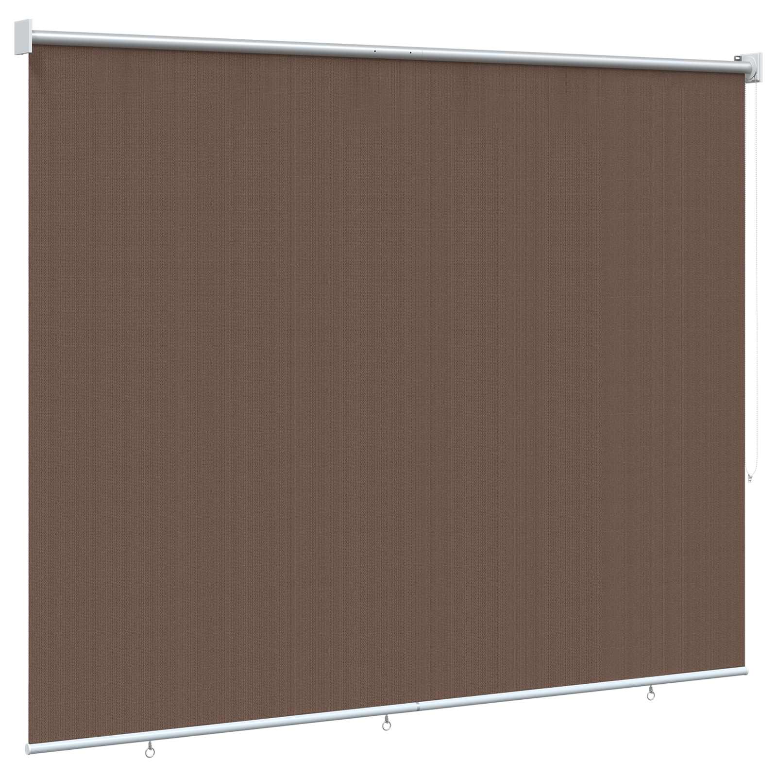 Tenda a Rullo Esterno Blocco UV 90% Tortora 180 x 230 cm HDPE
