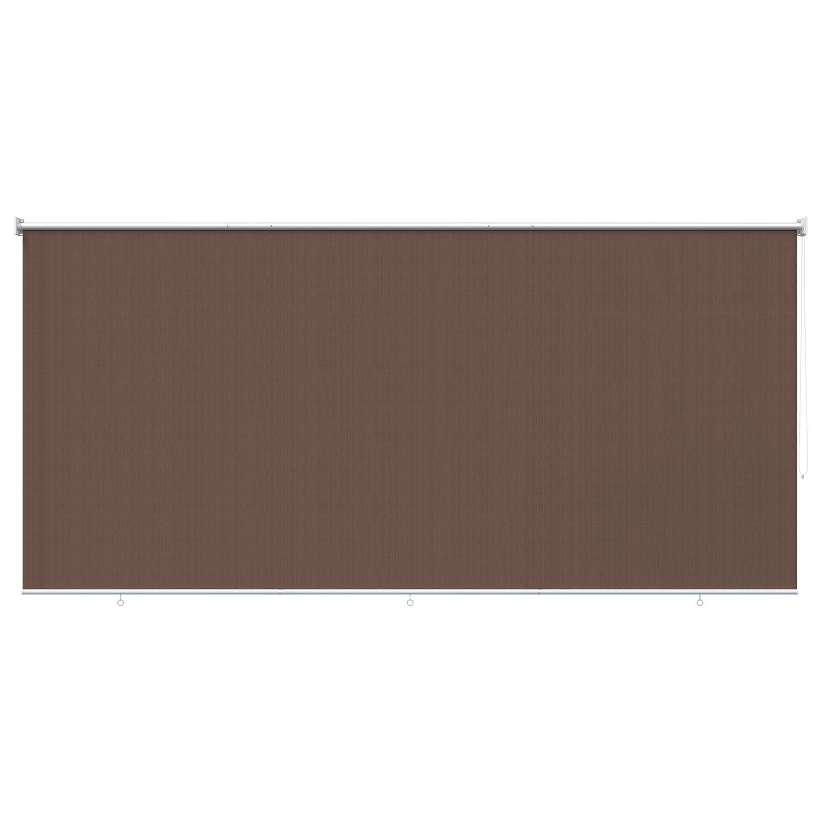 Tenda a Rullo Esterno Blocco UV 90% Tortora 350 x 230 cm HDPE