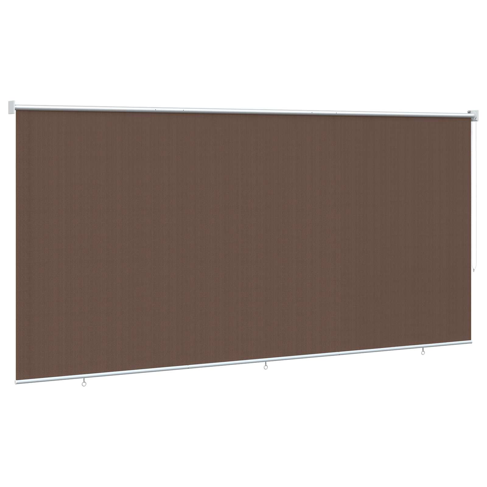 Tenda a Rullo Esterno Blocco UV 90% Tortora 350 x 230 cm HDPE
