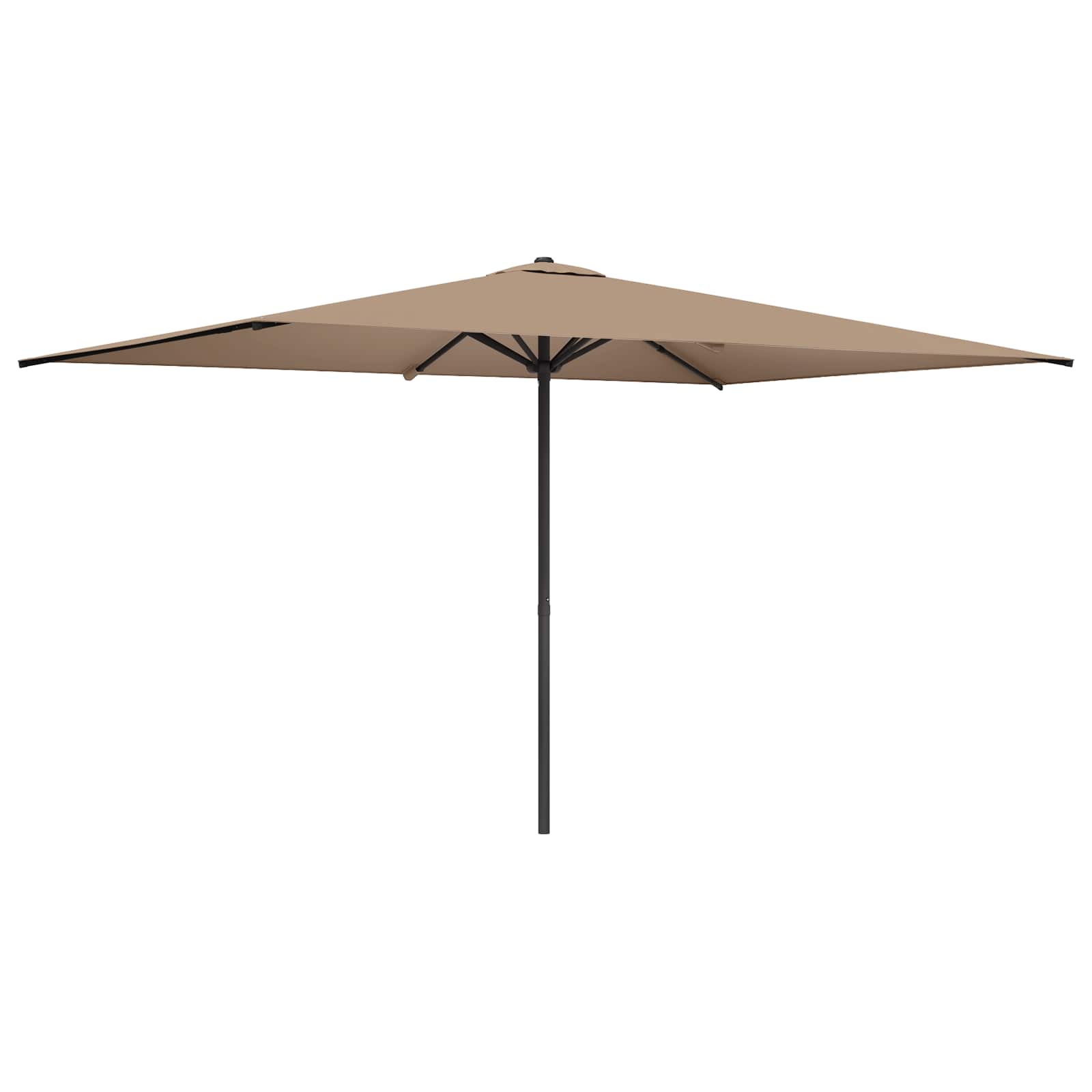 Ombrello da giardino 200 x 300 cm Poliestere Rettangolare