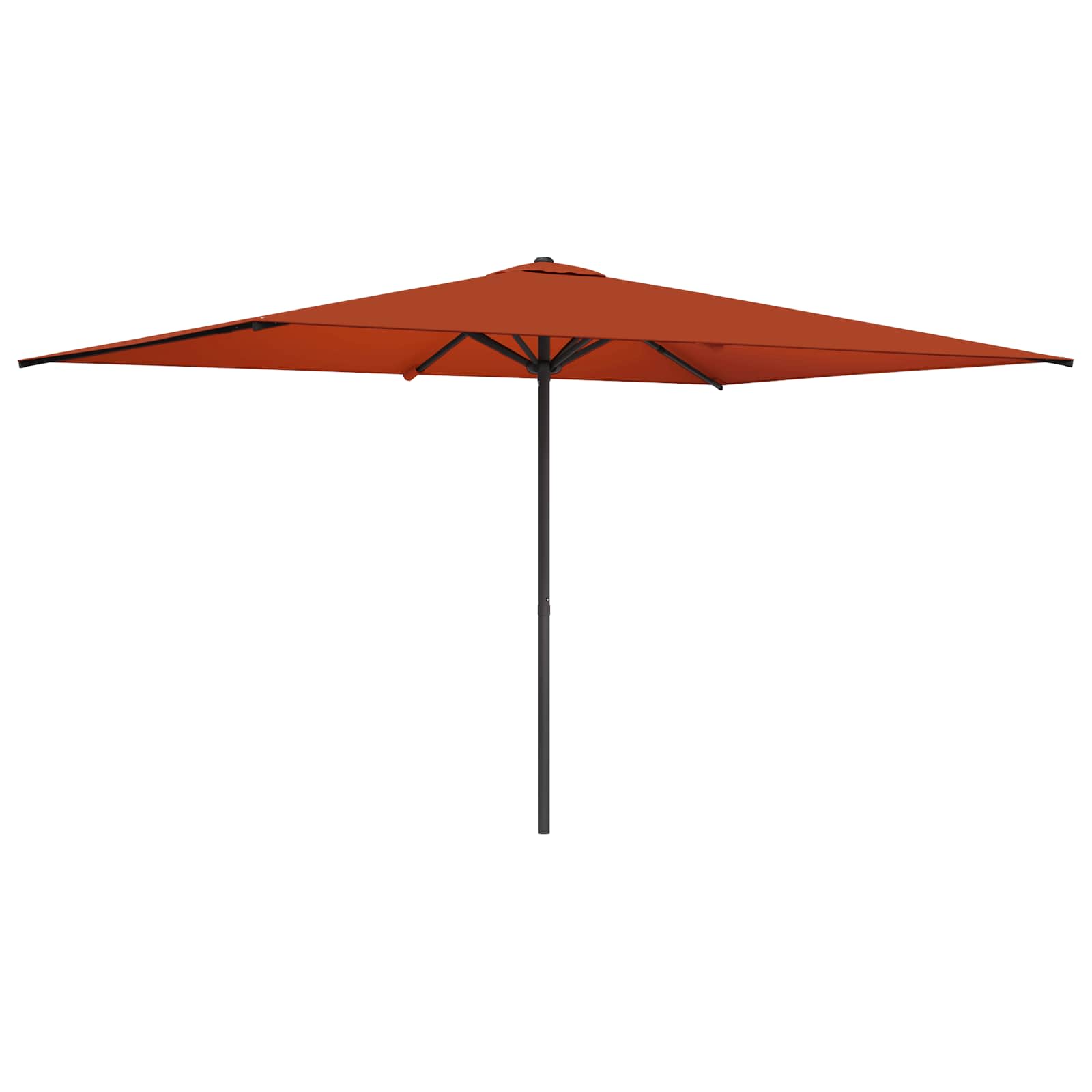 Ombrello da giardino 200 x 300 cm Poliestere Rettangolare