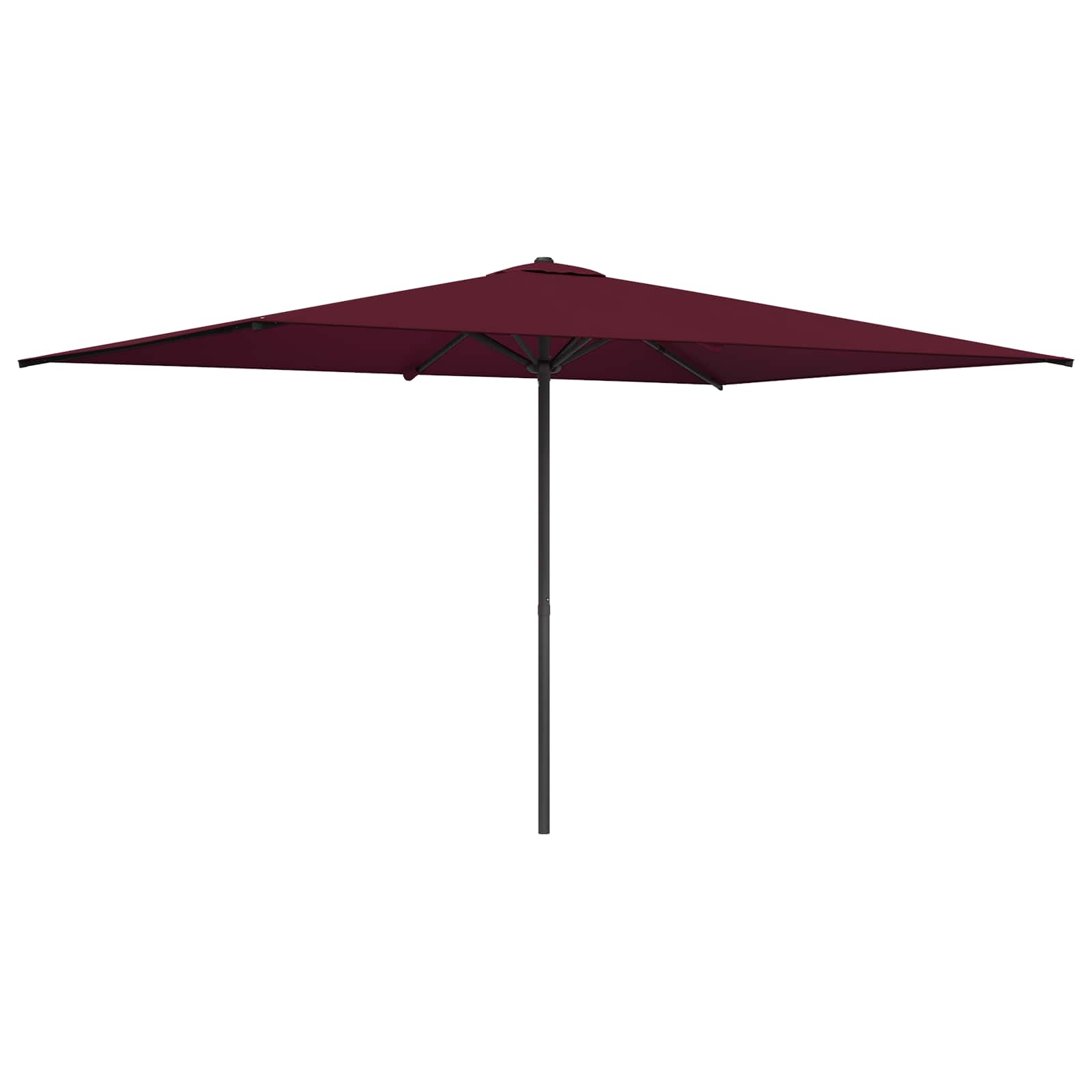Ombrello da giardino 200 x 300 cm Poliestere Rettangolare