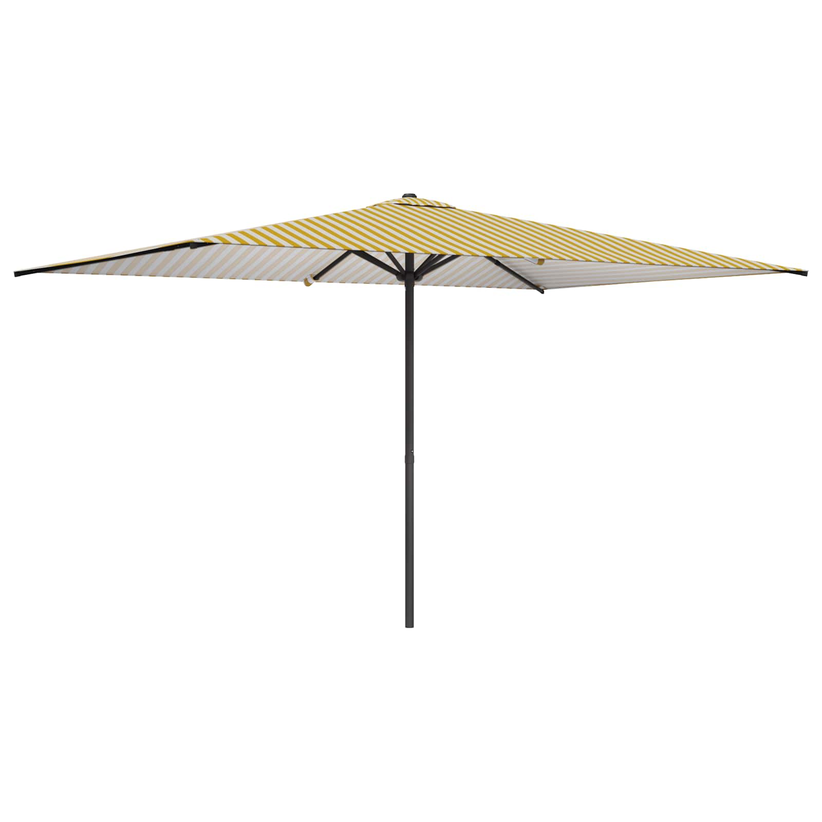 Ombrello da giardino 200 x 300 cm Poliestere Rettangolare