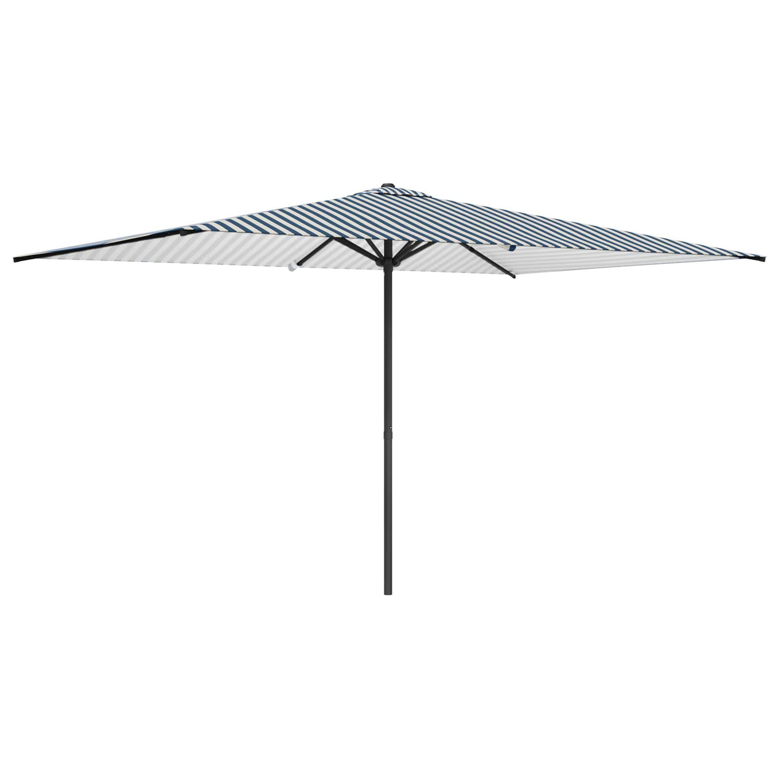 Ombrello da giardino 200 x 300 cm Poliestere Rettangolare