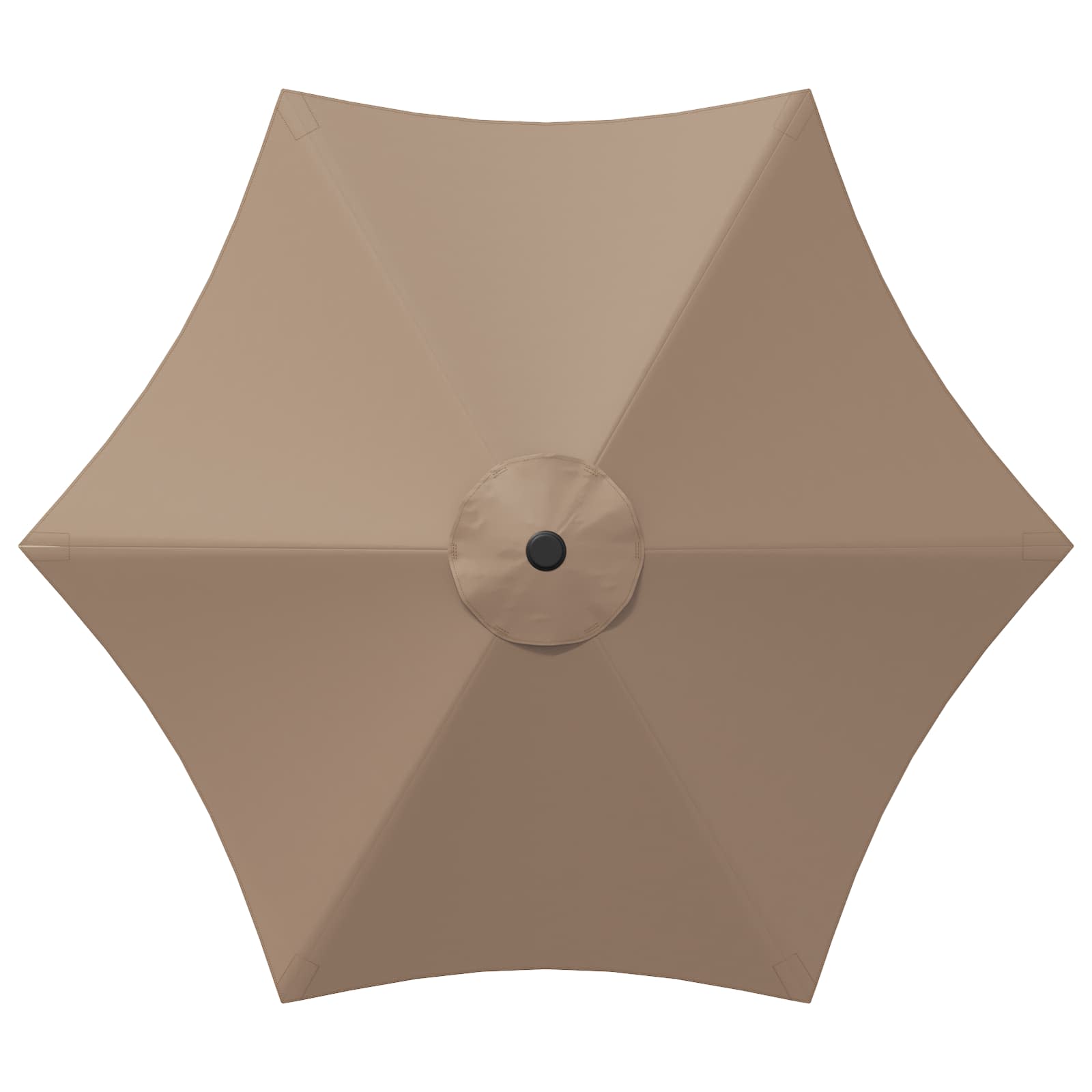 Ombrello da giardino 230 x 230 cm Poliestere Rettangolare