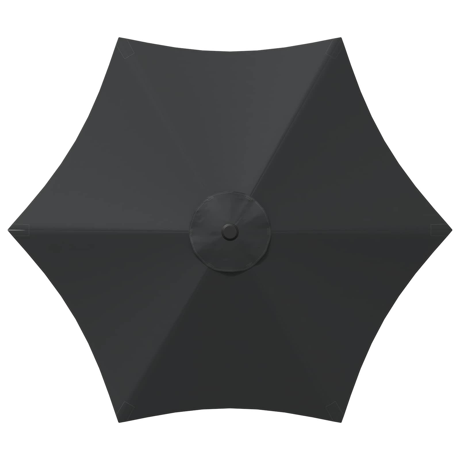 Ombrello da giardino 230 x 230 cm Poliestere Rettangolare
