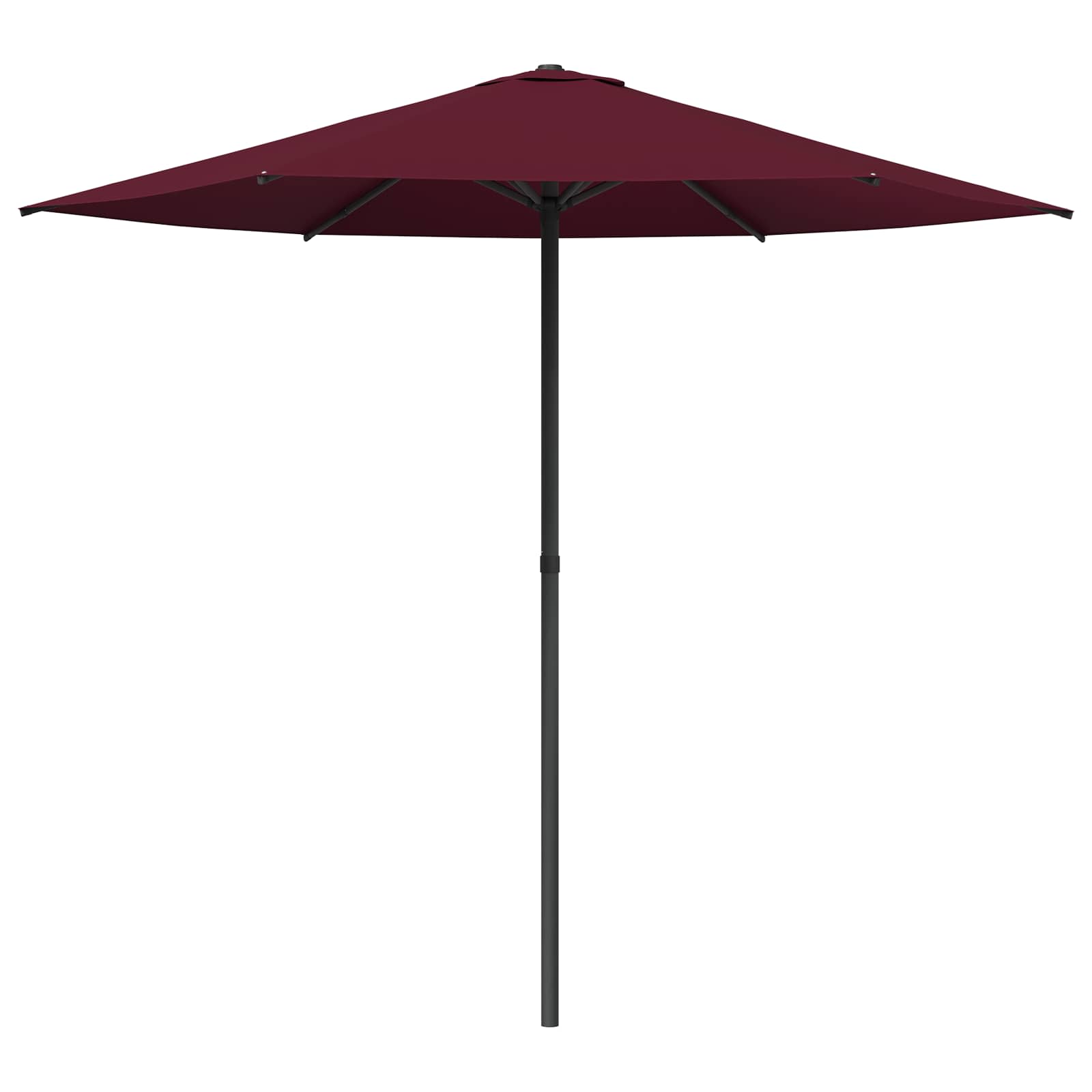 Ombrello da giardino 230 x 230 cm Poliestere Rettangolare