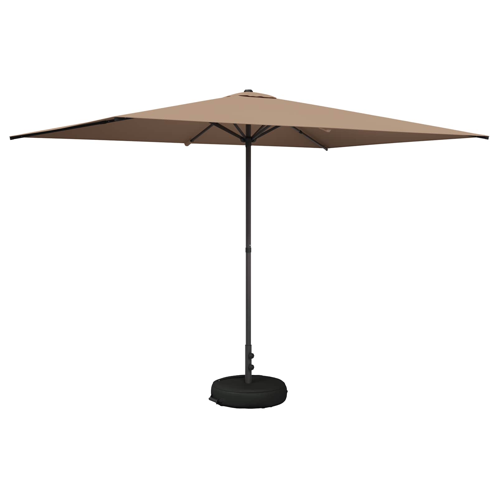Parasole da Giardino con Base 200 x 300 cm Poliestere