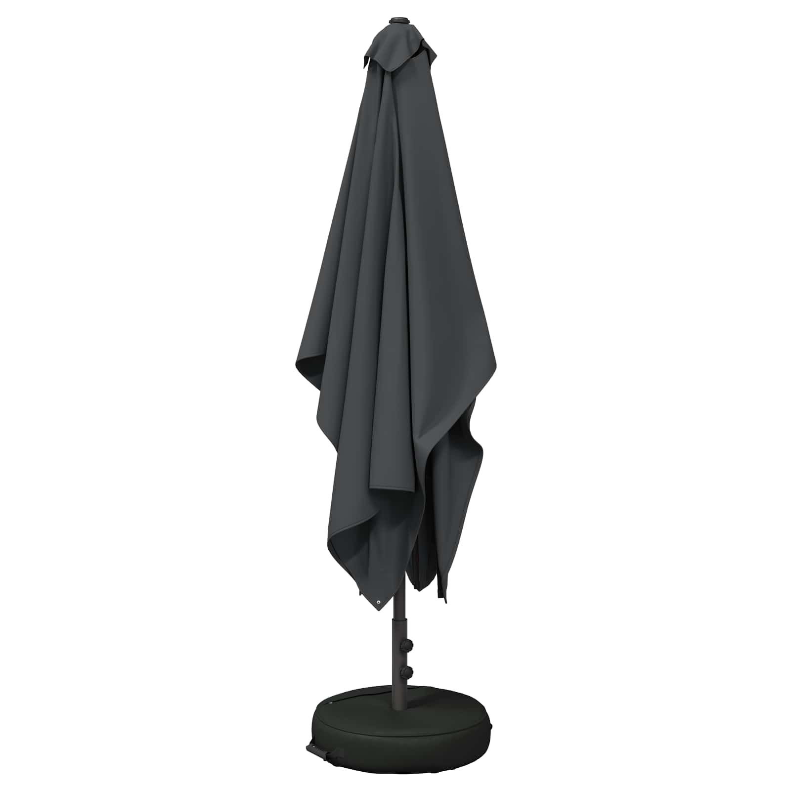 Parasole da Giardino con Base 200 x 300 cm Poliestere