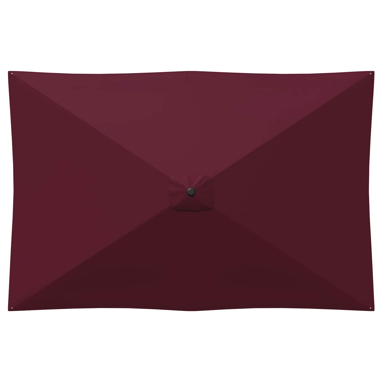 Parasole da Giardino con Base 200 x 300 cm Poliestere