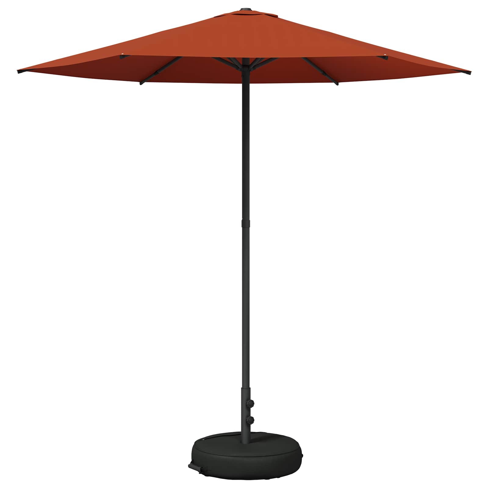 Parasole da Giardino con Base 230 x 230 cm Poliestere