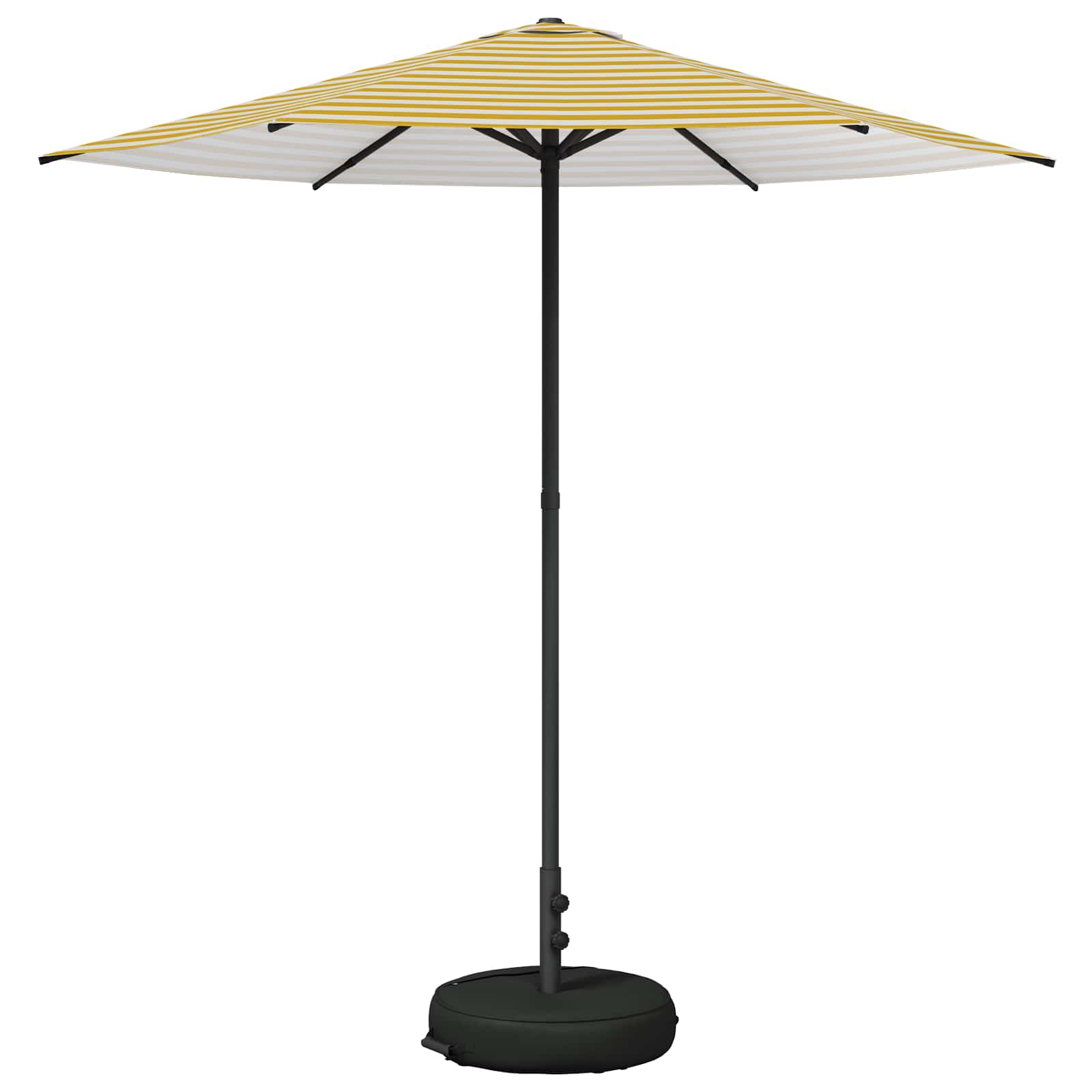 Parasole da Giardino con Base 230 x 230 cm Poliestere