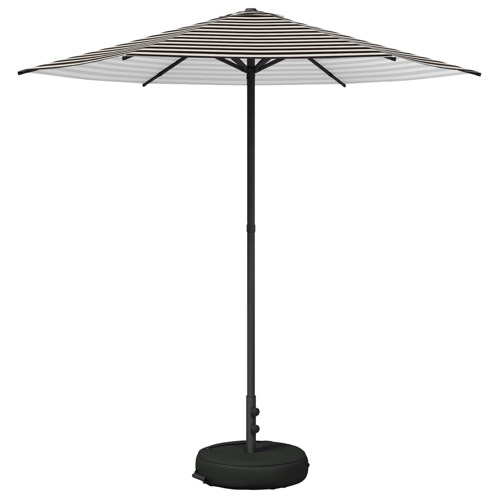 Parasole da Giardino con Base 230 x 230 cm Poliestere