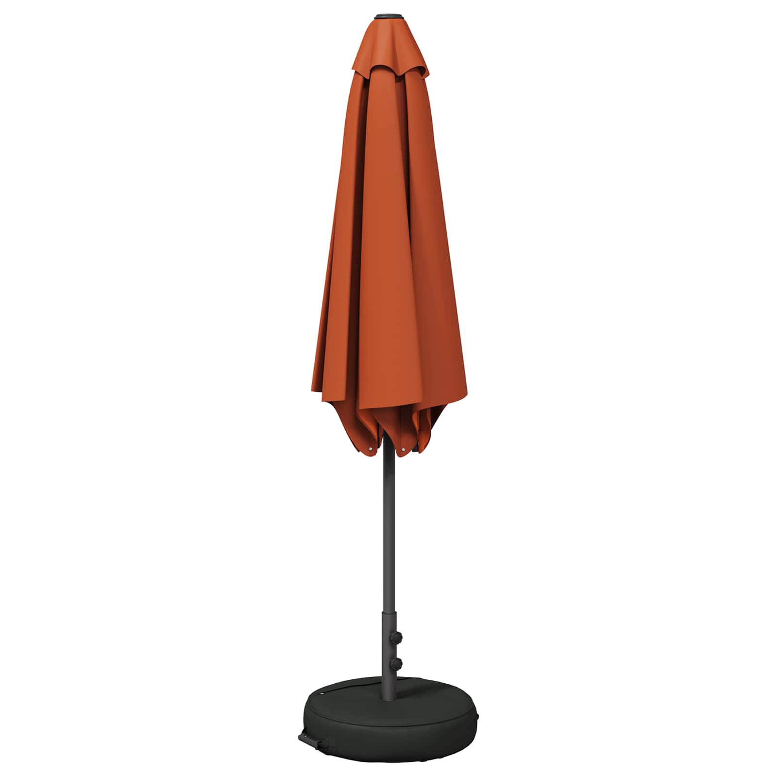 Parasole da Giardino con Base 270 x 270 cm Poliestere
