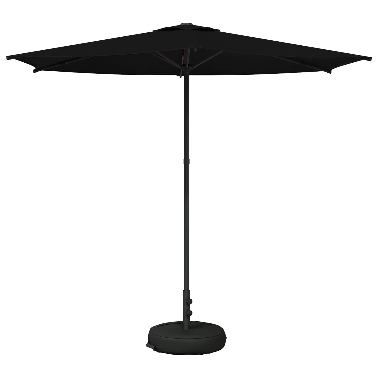 Parasole da Giardino con Base 270 x 270 cm Poliestere