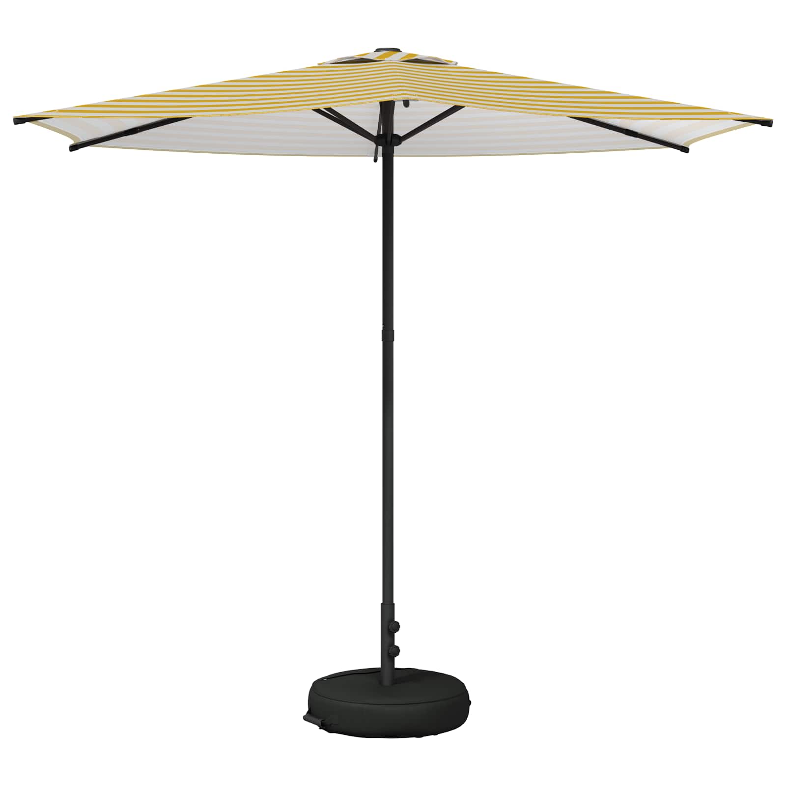 Parasole da Giardino con Base 270 x 270 cm Poliestere